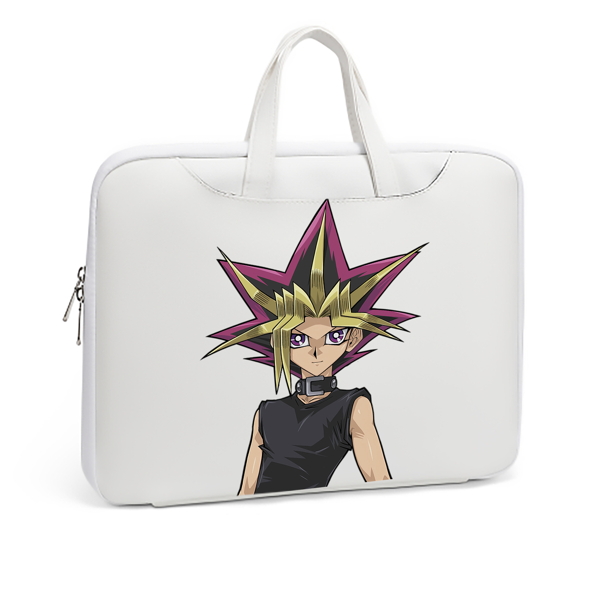 （画像用） 遊☆戯☆王 Yu-Gi-Oh! レザーラップトップバッグ　ノートパソコンケース