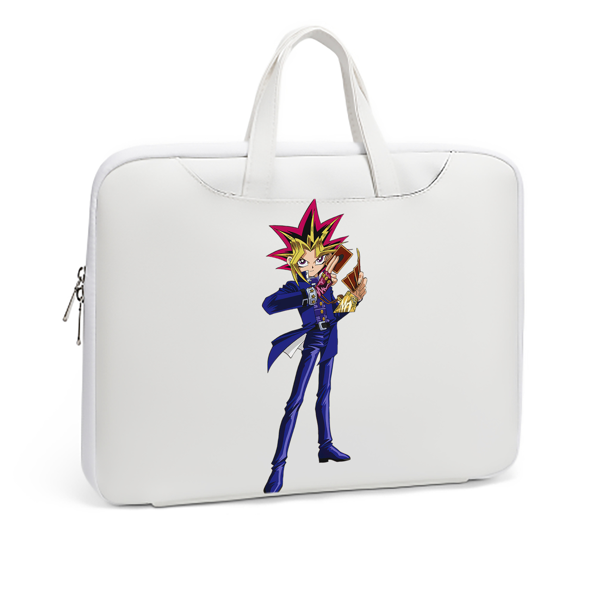 （画像用） 遊☆戯☆王 Yu-Gi-Oh! レザーラップトップバッグ　ノートパソコンケース