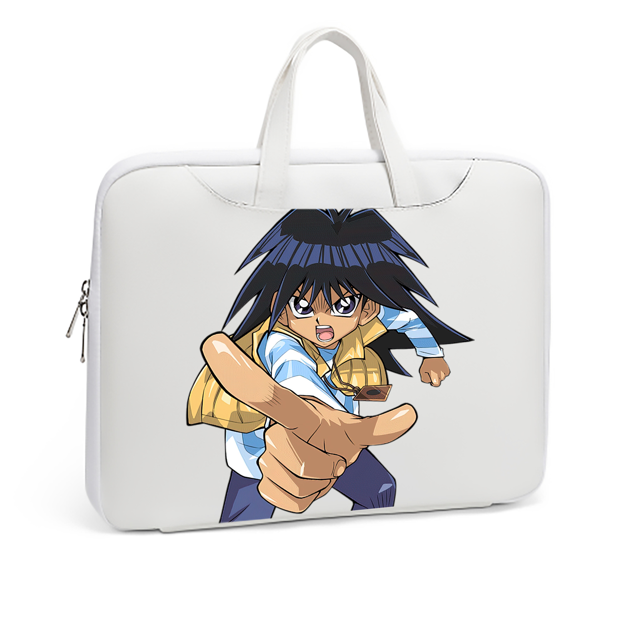 （画像用） 遊☆戯☆王 Yu-Gi-Oh! レザーラップトップバッグ　ノートパソコンケース