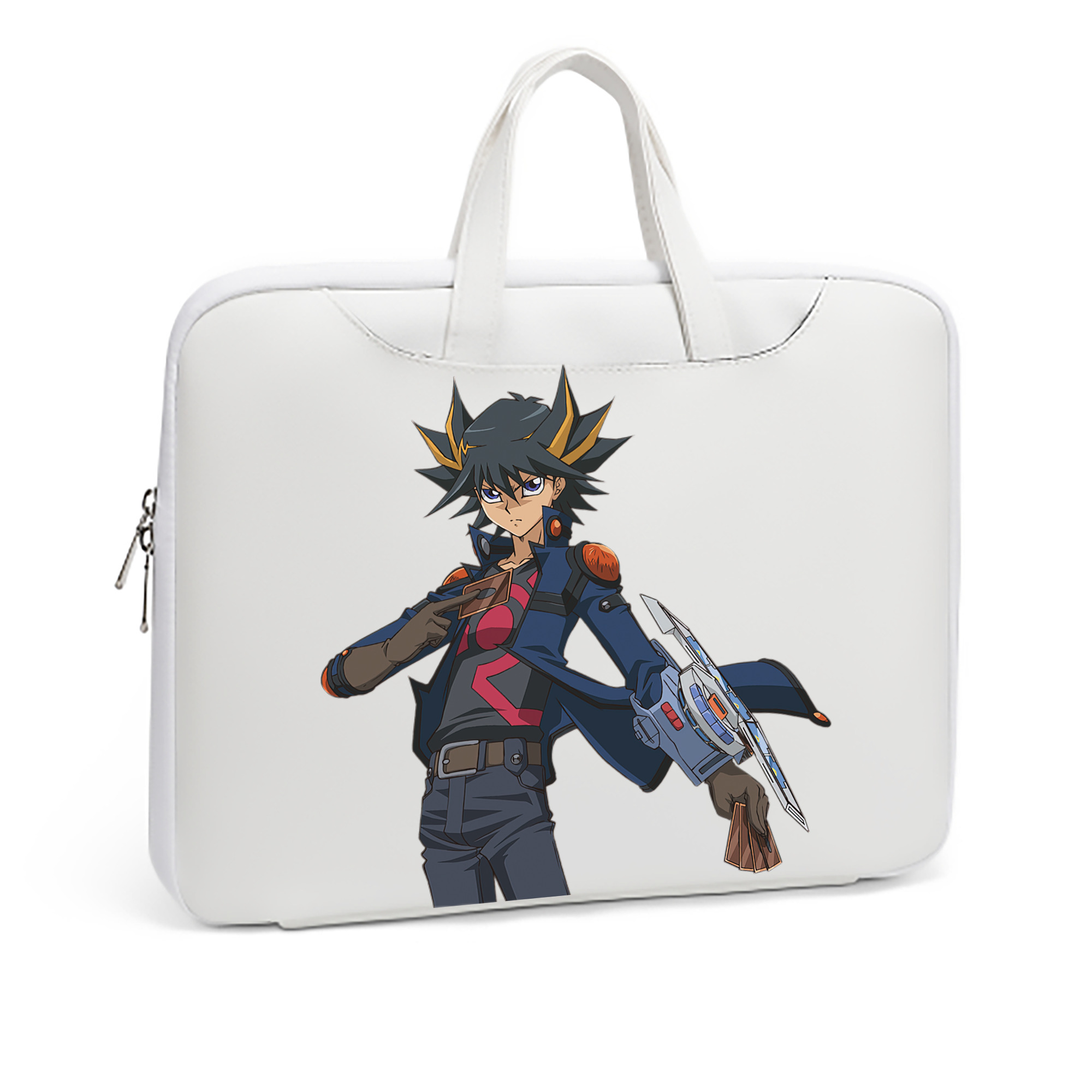 （画像用） 遊☆戯☆王 Yu-Gi-Oh! レザーラップトップバッグ　ノートパソコンケース