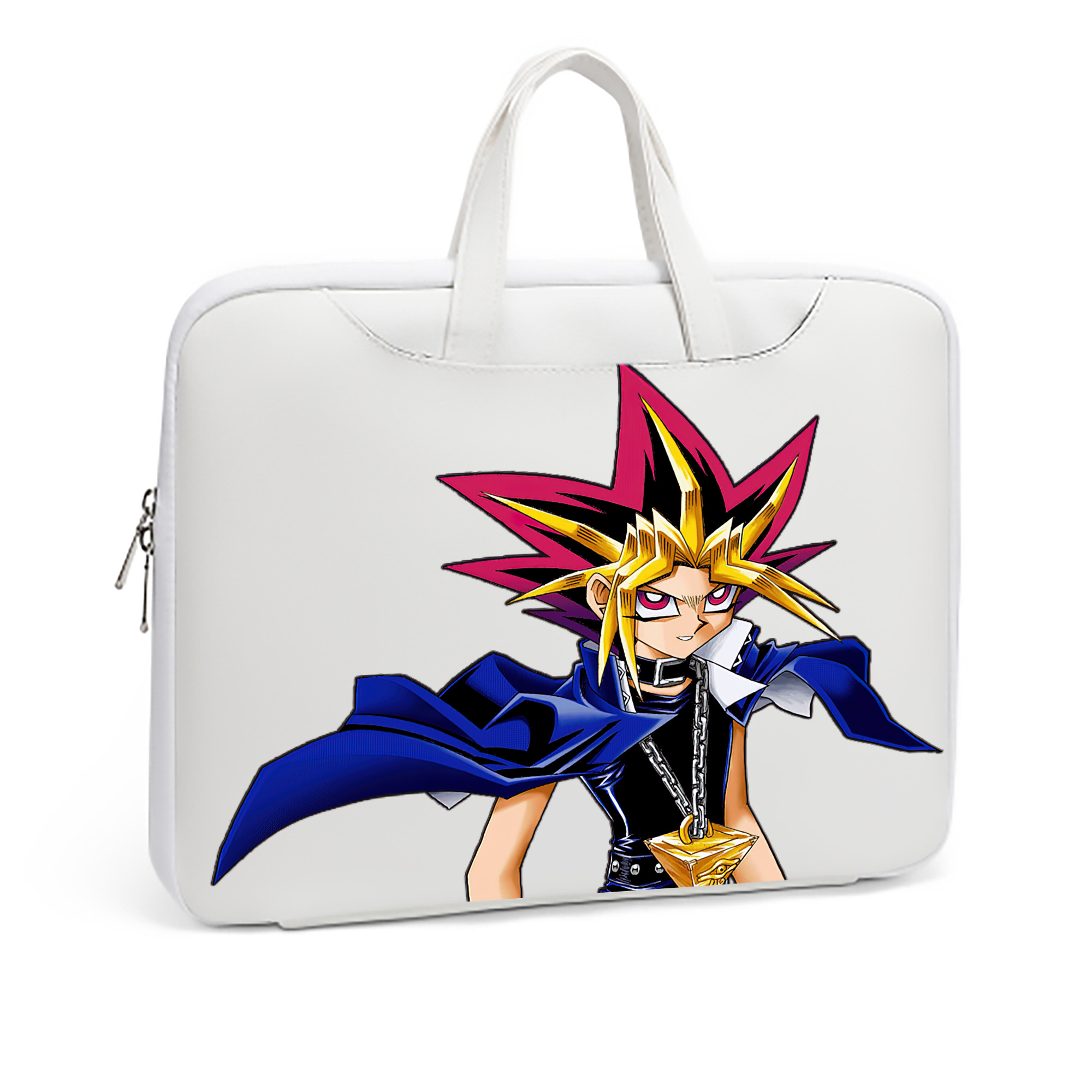 （画像用） 遊☆戯☆王 Yu-Gi-Oh! レザーラップトップバッグ　ノートパソコンケース