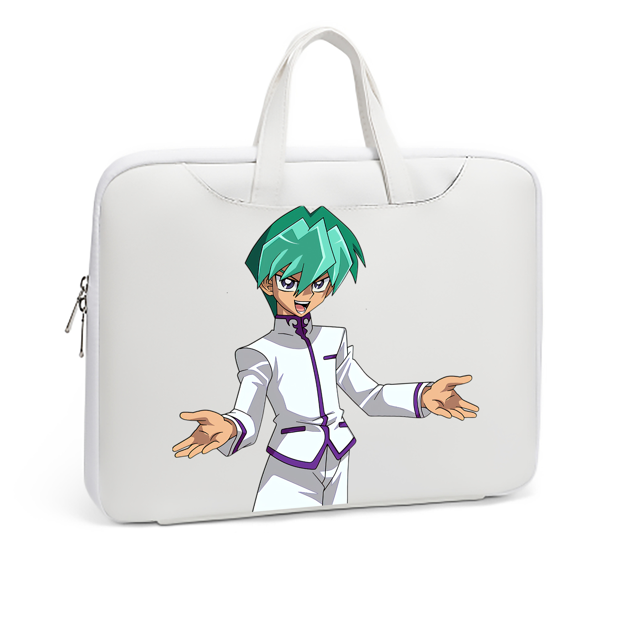 （画像用） 遊☆戯☆王 Yu-Gi-Oh! レザーラップトップバッグ　ノートパソコンケース