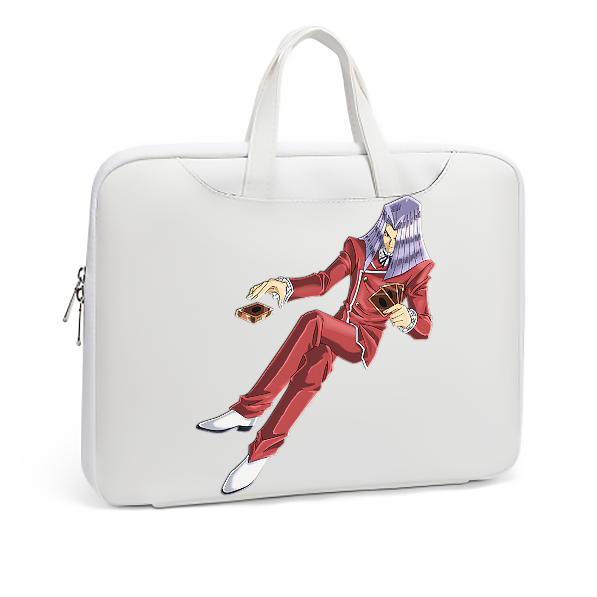（画像用） 遊☆戯☆王 Yu-Gi-Oh! レザーラップトップバッグ　ノートパソコンケース