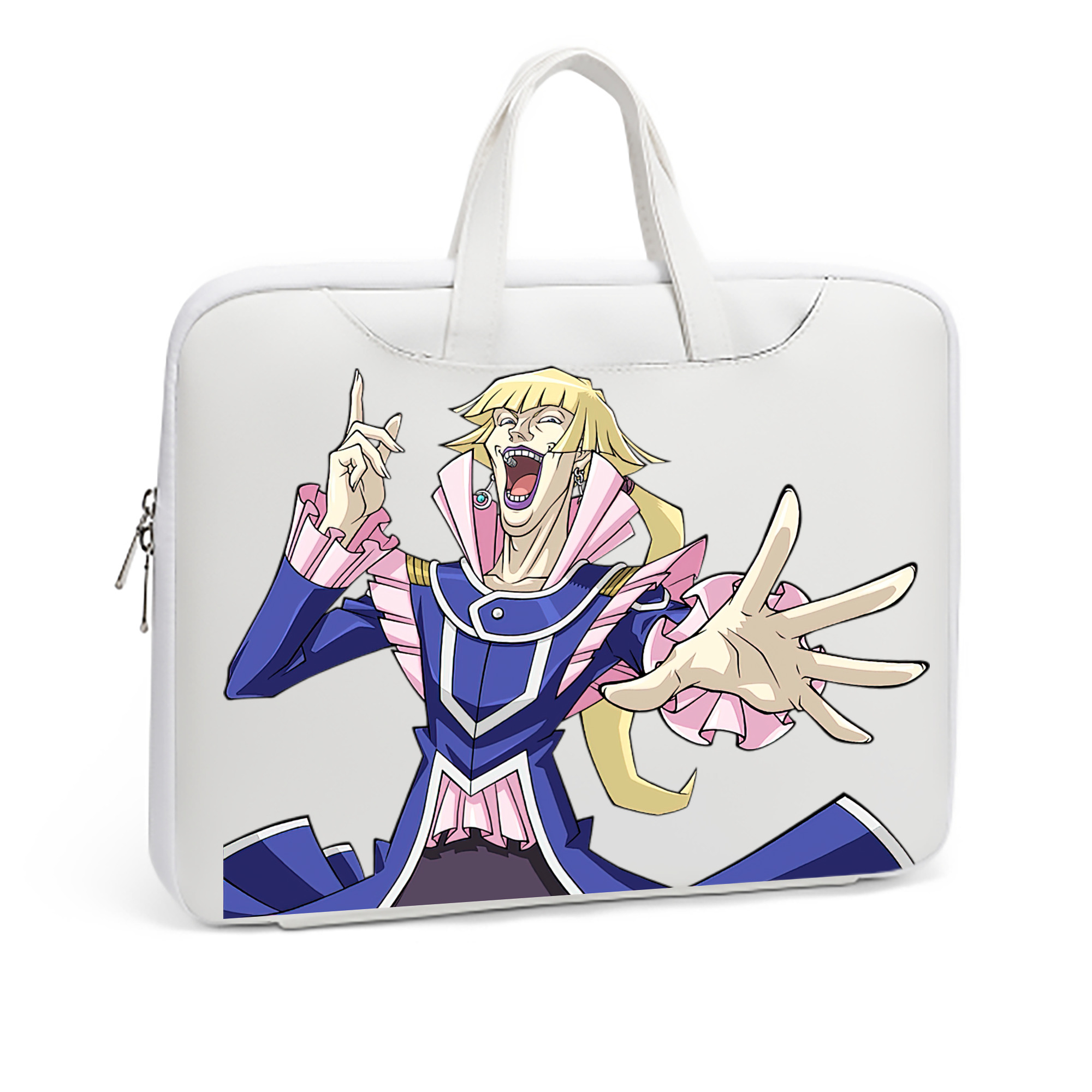 （画像用） 遊☆戯☆王 Yu-Gi-Oh! レザーラップトップバッグ　ノートパソコンケース