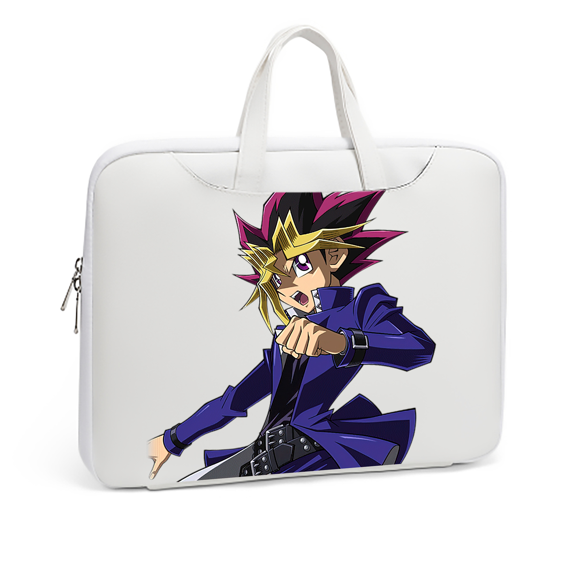 （画像用） 遊☆戯☆王 Yu-Gi-Oh! レザーラップトップバッグ　ノートパソコンケース