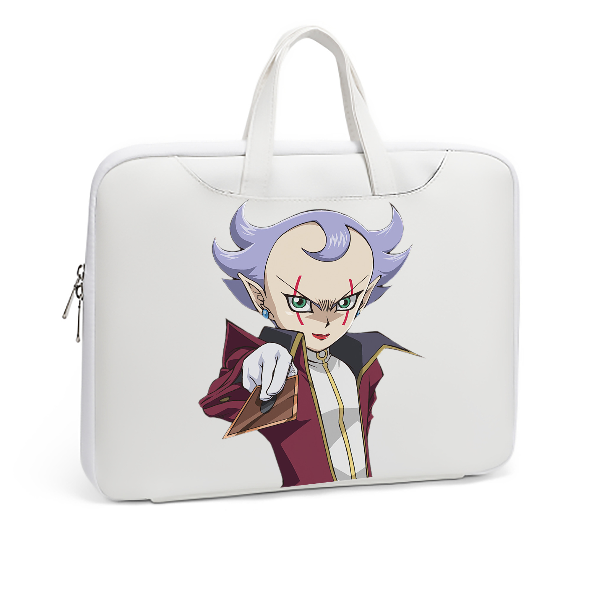 （画像用） 遊☆戯☆王 Yu-Gi-Oh! レザーラップトップバッグ　ノートパソコンケース