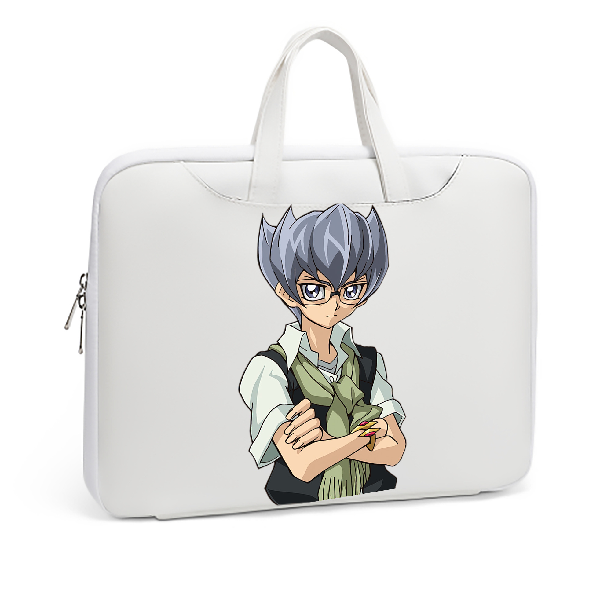 （画像用） 遊☆戯☆王 Yu-Gi-Oh! レザーラップトップバッグ　ノートパソコンケース