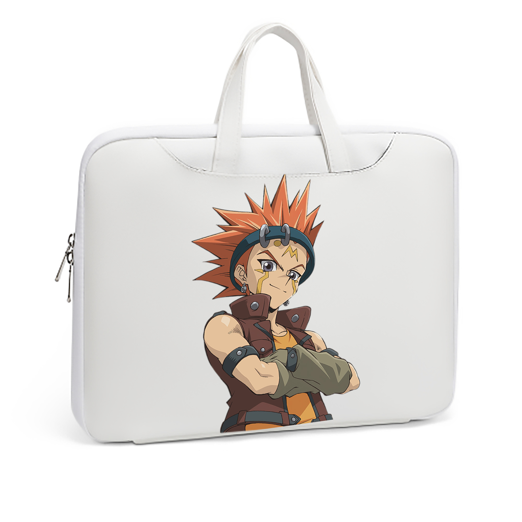 （画像用） 遊☆戯☆王 Yu-Gi-Oh! レザーラップトップバッグ　ノートパソコンケース