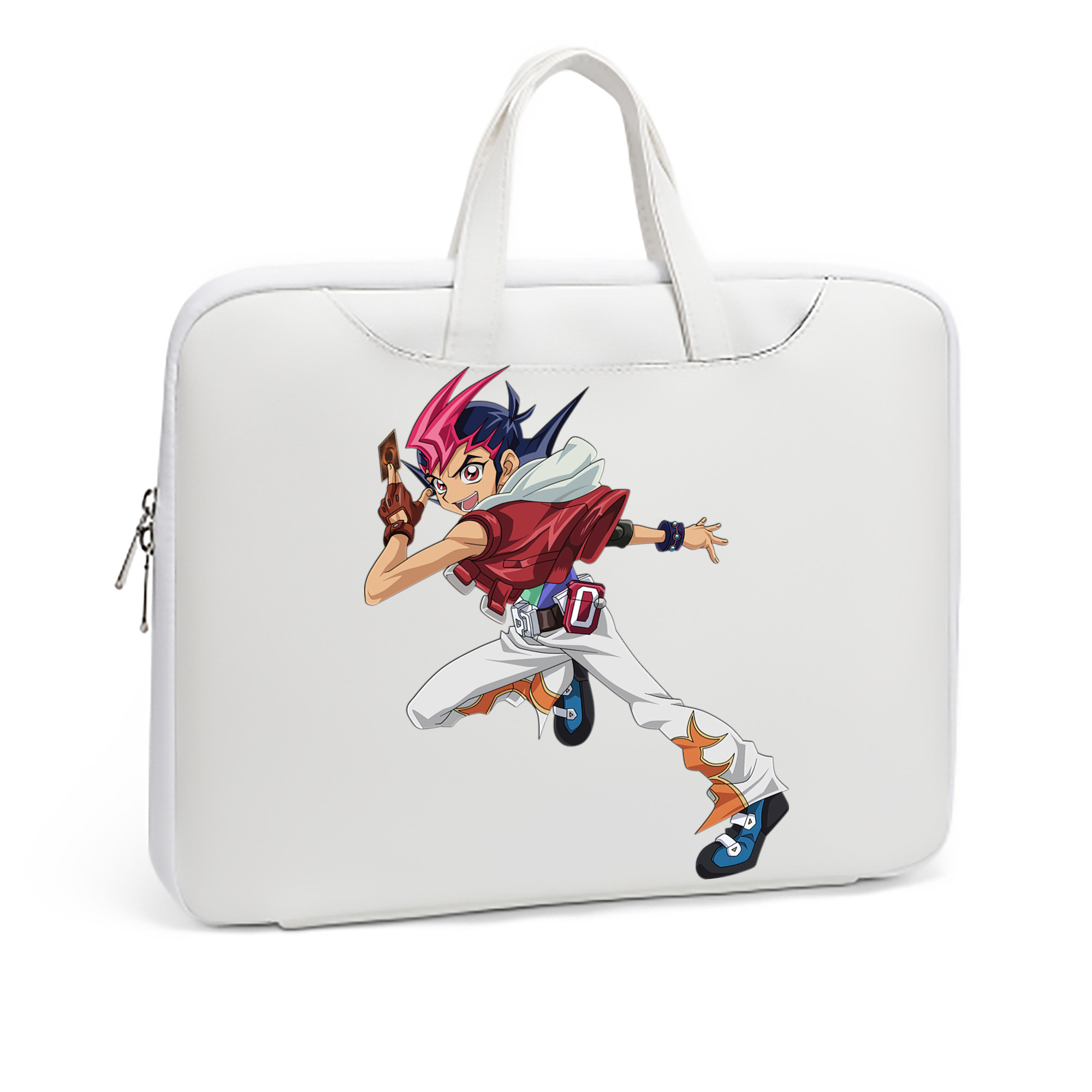 （画像用） 遊☆戯☆王 Yu-Gi-Oh! レザーラップトップバッグ　ノートパソコンケース