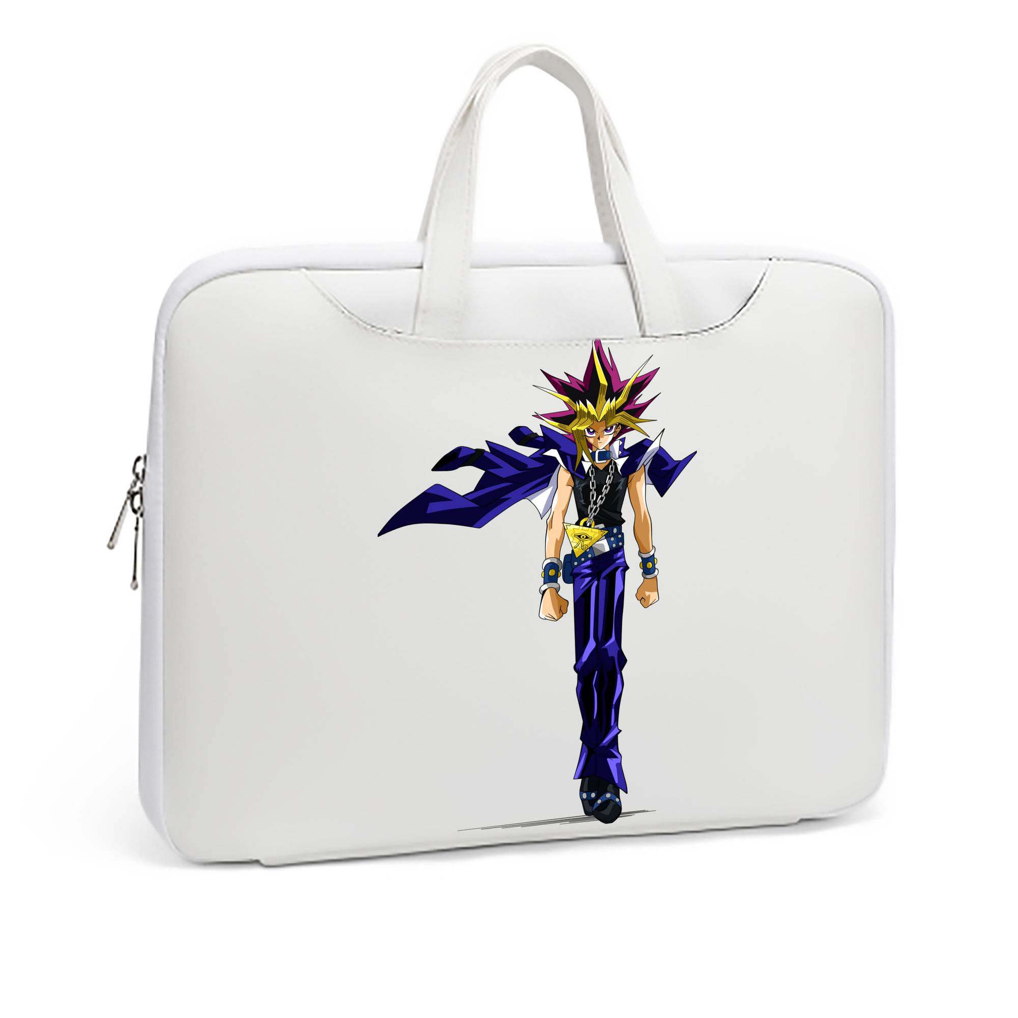 （画像用） 遊☆戯☆王 Yu-Gi-Oh! レザーラップトップバッグ　ノートパソコンケース
