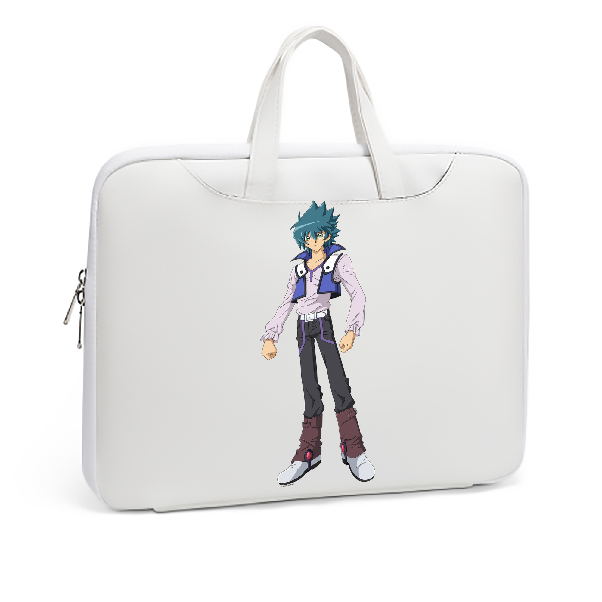（画像用） 遊☆戯☆王 Yu-Gi-Oh! レザーラップトップバッグ　ノートパソコンケース