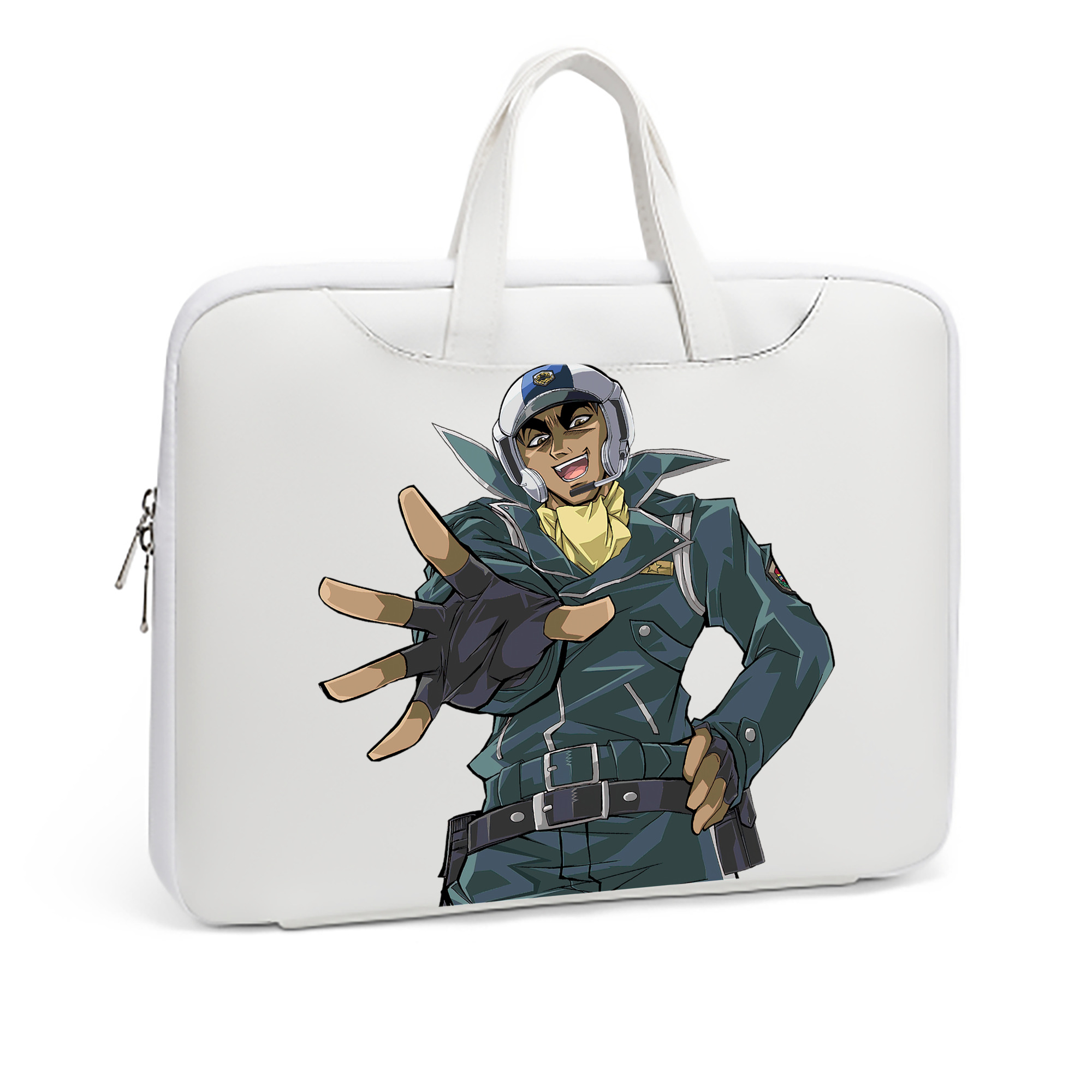 （画像用） 遊☆戯☆王 Yu-Gi-Oh! レザーラップトップバッグ　ノートパソコンケース