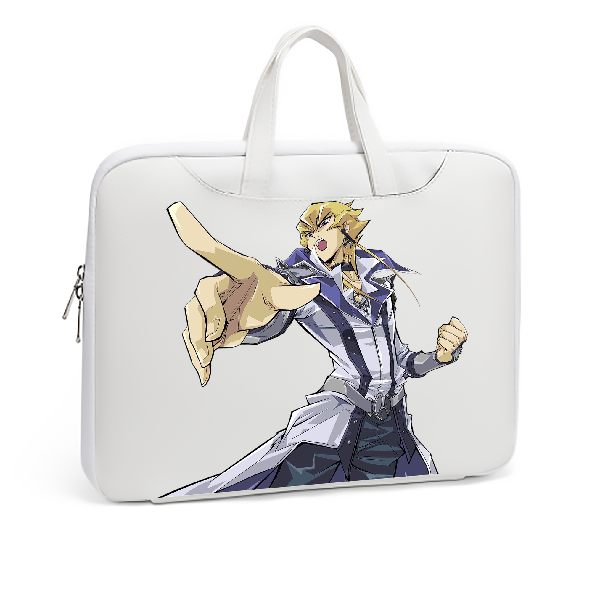 （画像用） 遊☆戯☆王 Yu-Gi-Oh! レザーラップトップバッグ　ノートパソコンケース