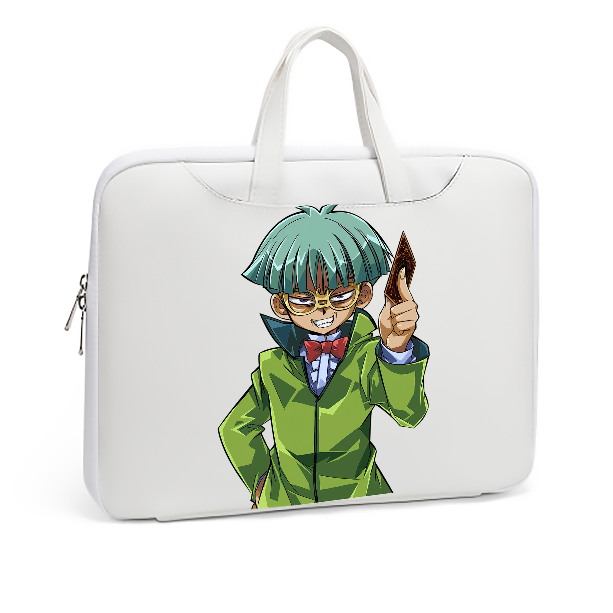 （画像用） 遊☆戯☆王 Yu-Gi-Oh! レザーラップトップバッグ　ノートパソコンケース