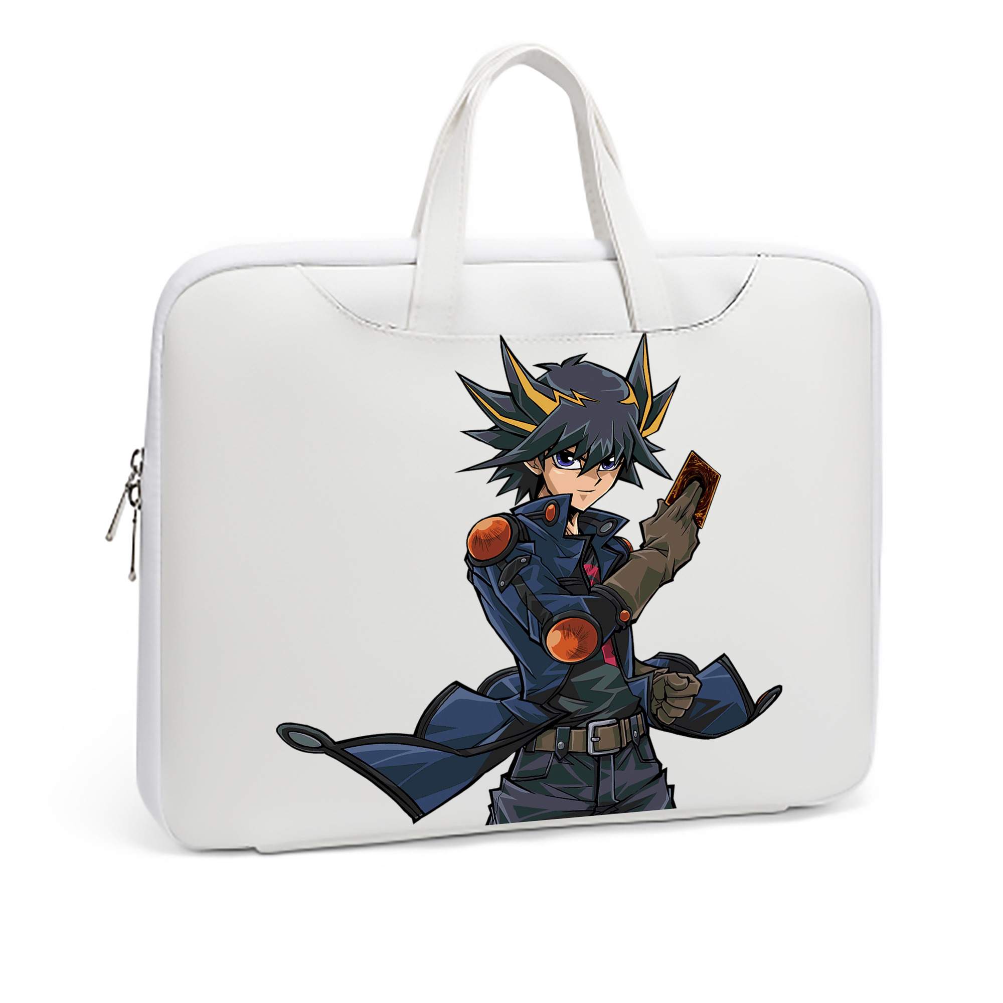 （画像用） 遊☆戯☆王 Yu-Gi-Oh! レザーラップトップバッグ　ノートパソコンケース