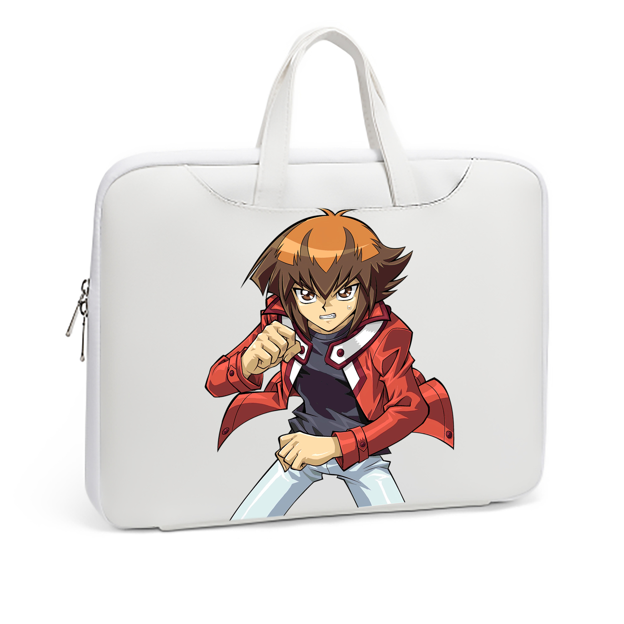 （画像用） 遊☆戯☆王 Yu-Gi-Oh! レザーラップトップバッグ　ノートパソコンケース