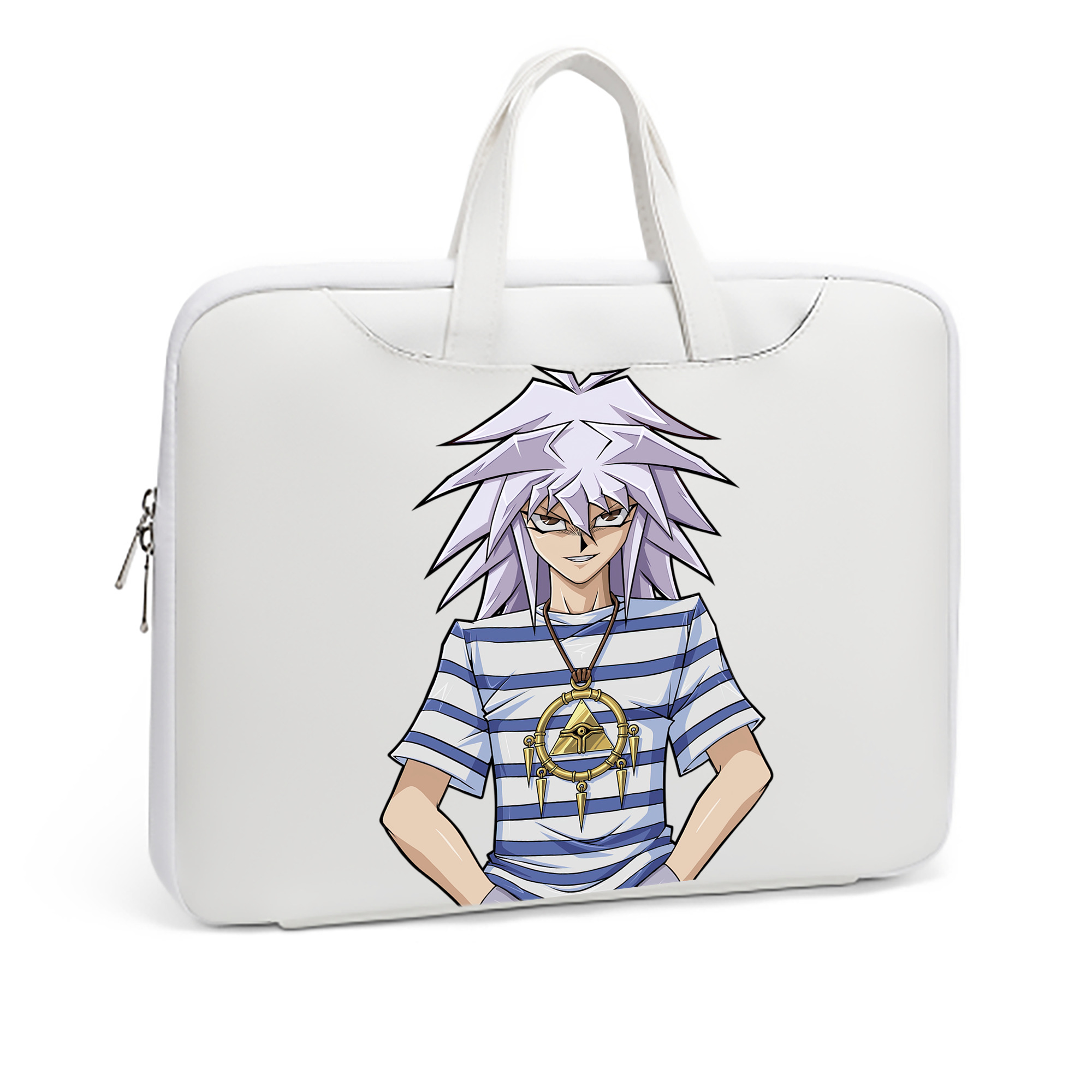 （画像用） 遊☆戯☆王 Yu-Gi-Oh! レザーラップトップバッグ　ノートパソコンケース