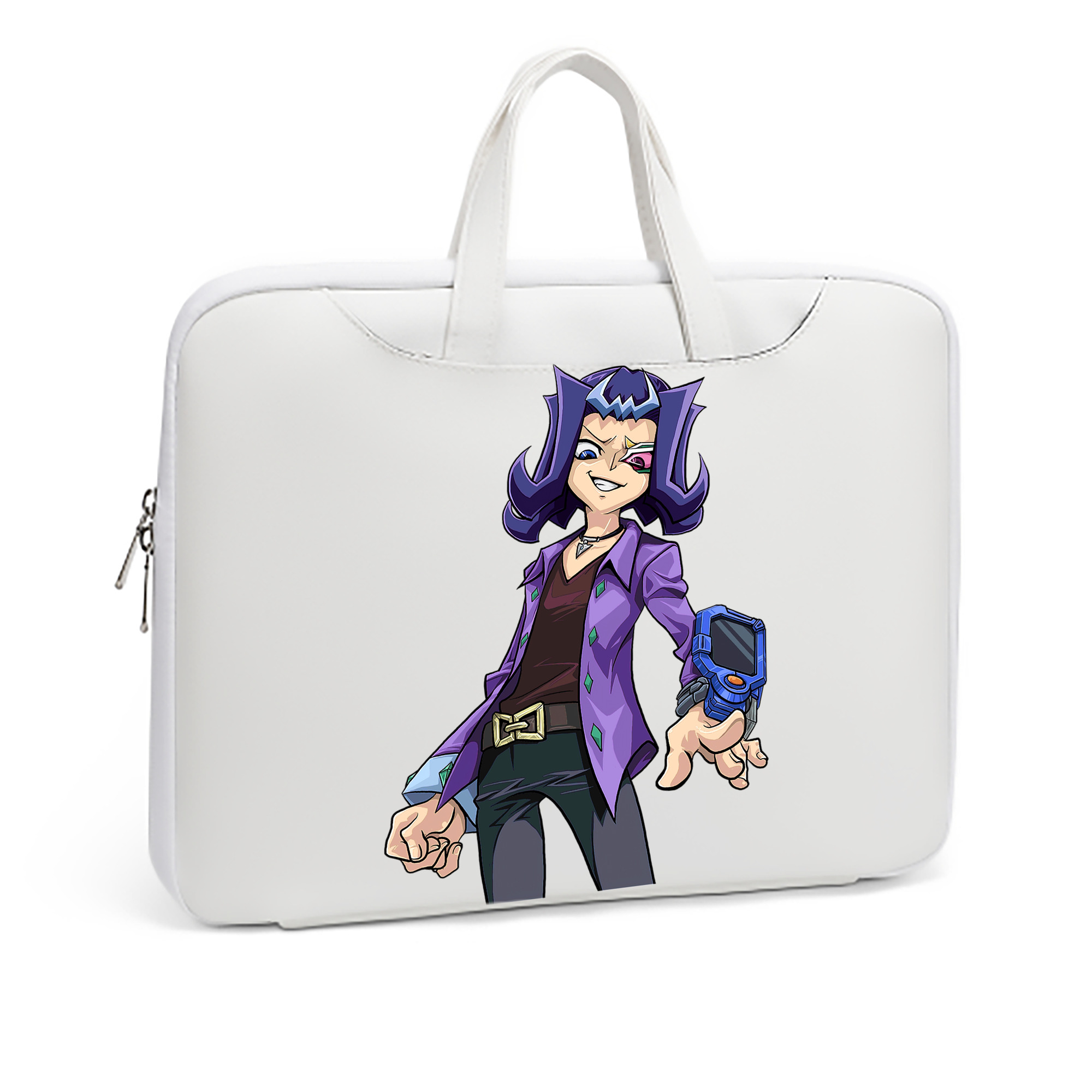 （画像用） 遊☆戯☆王 Yu-Gi-Oh! レザーラップトップバッグ　ノートパソコンケース