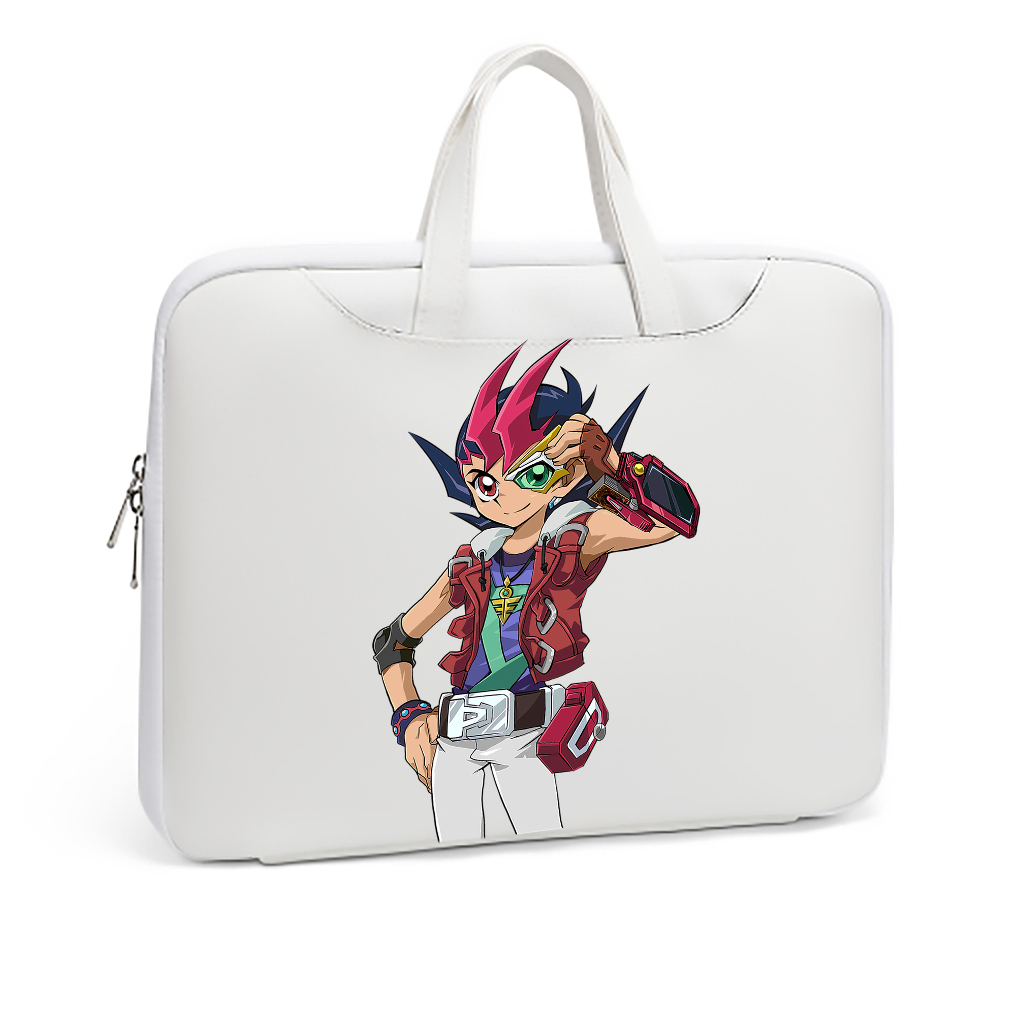 （画像用） 遊☆戯☆王 Yu-Gi-Oh! レザーラップトップバッグ　ノートパソコンケース