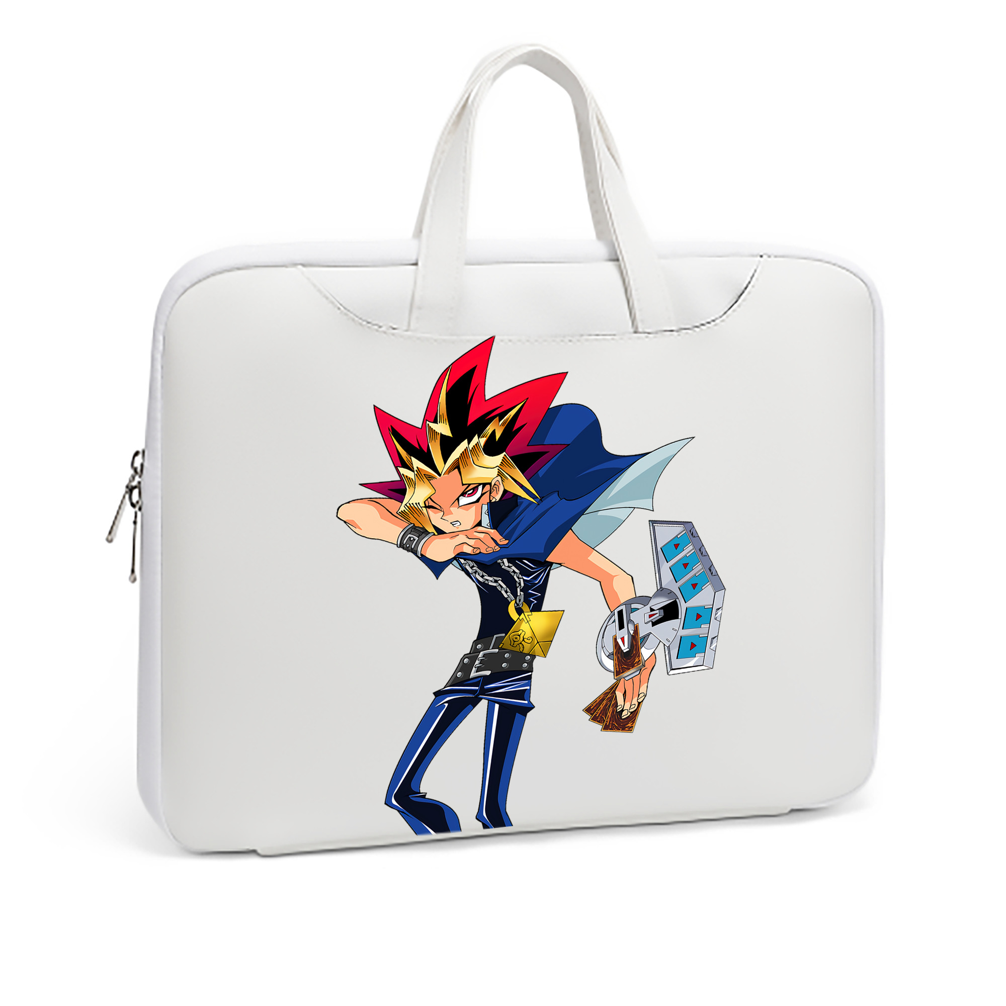 （画像用） 遊☆戯☆王 Yu-Gi-Oh! レザーラップトップバッグ　ノートパソコンケース
