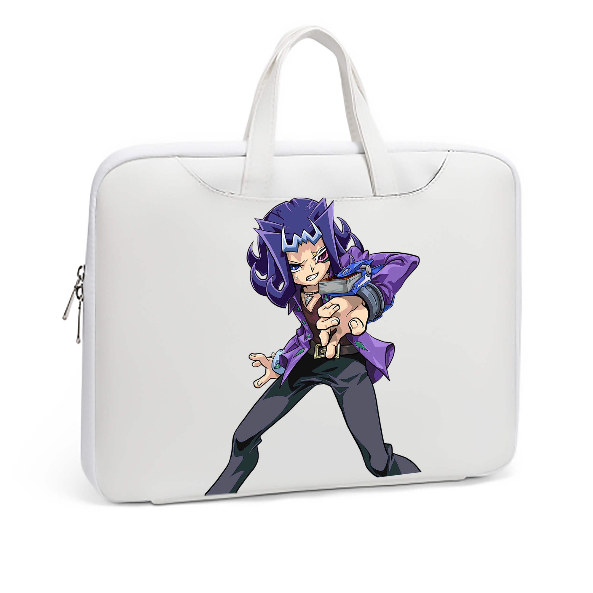 （画像用） 遊☆戯☆王 Yu-Gi-Oh! レザーラップトップバッグ　ノートパソコンケース