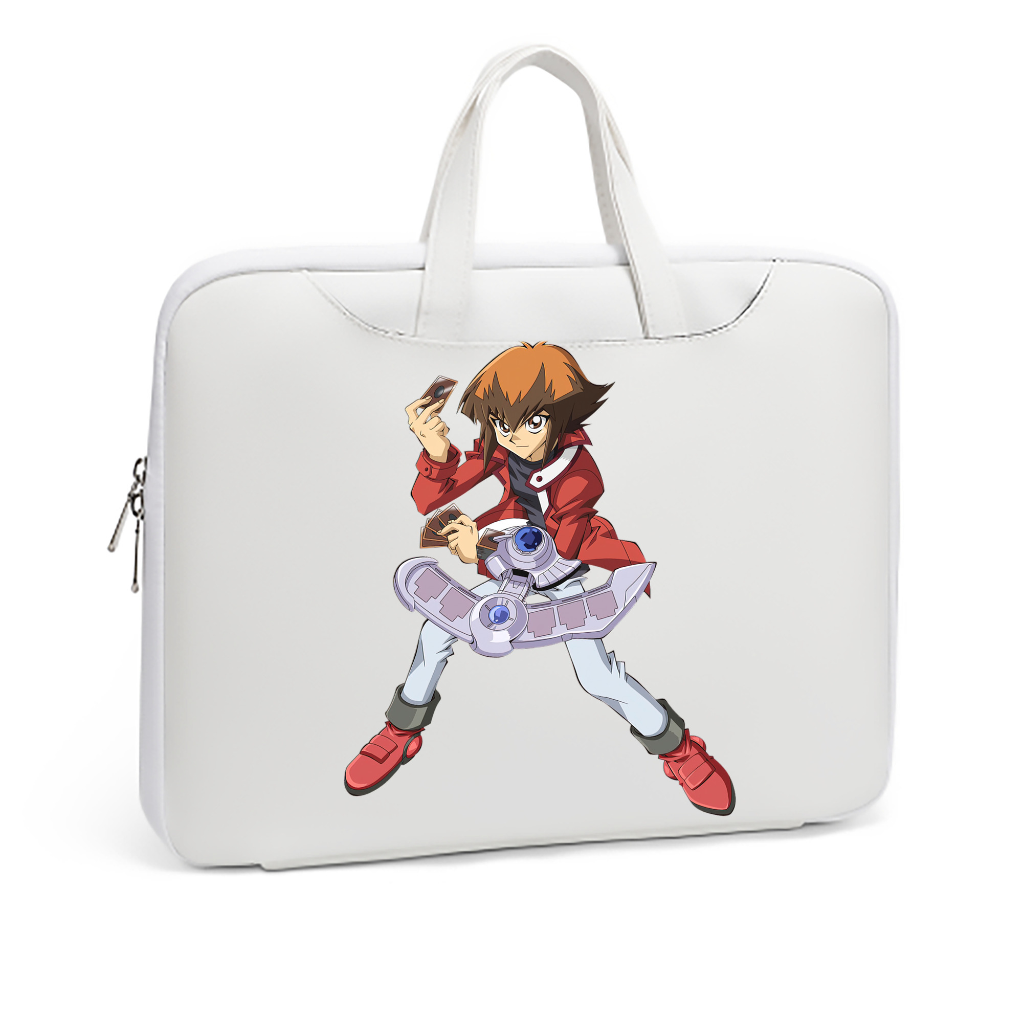 （画像用） 遊☆戯☆王 Yu-Gi-Oh! レザーラップトップバッグ　ノートパソコンケース