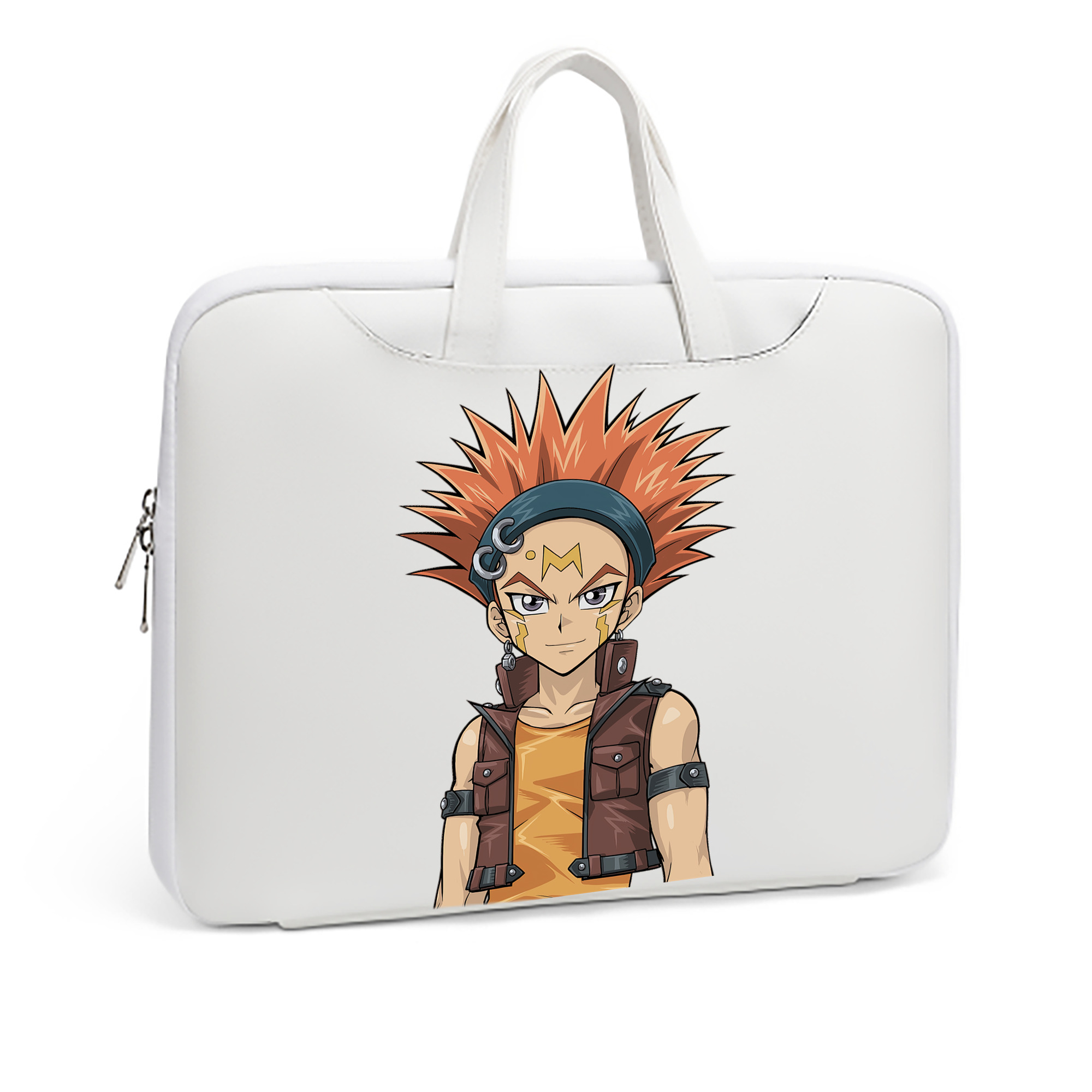 （画像用） 遊☆戯☆王 Yu-Gi-Oh! レザーラップトップバッグ　ノートパソコンケース