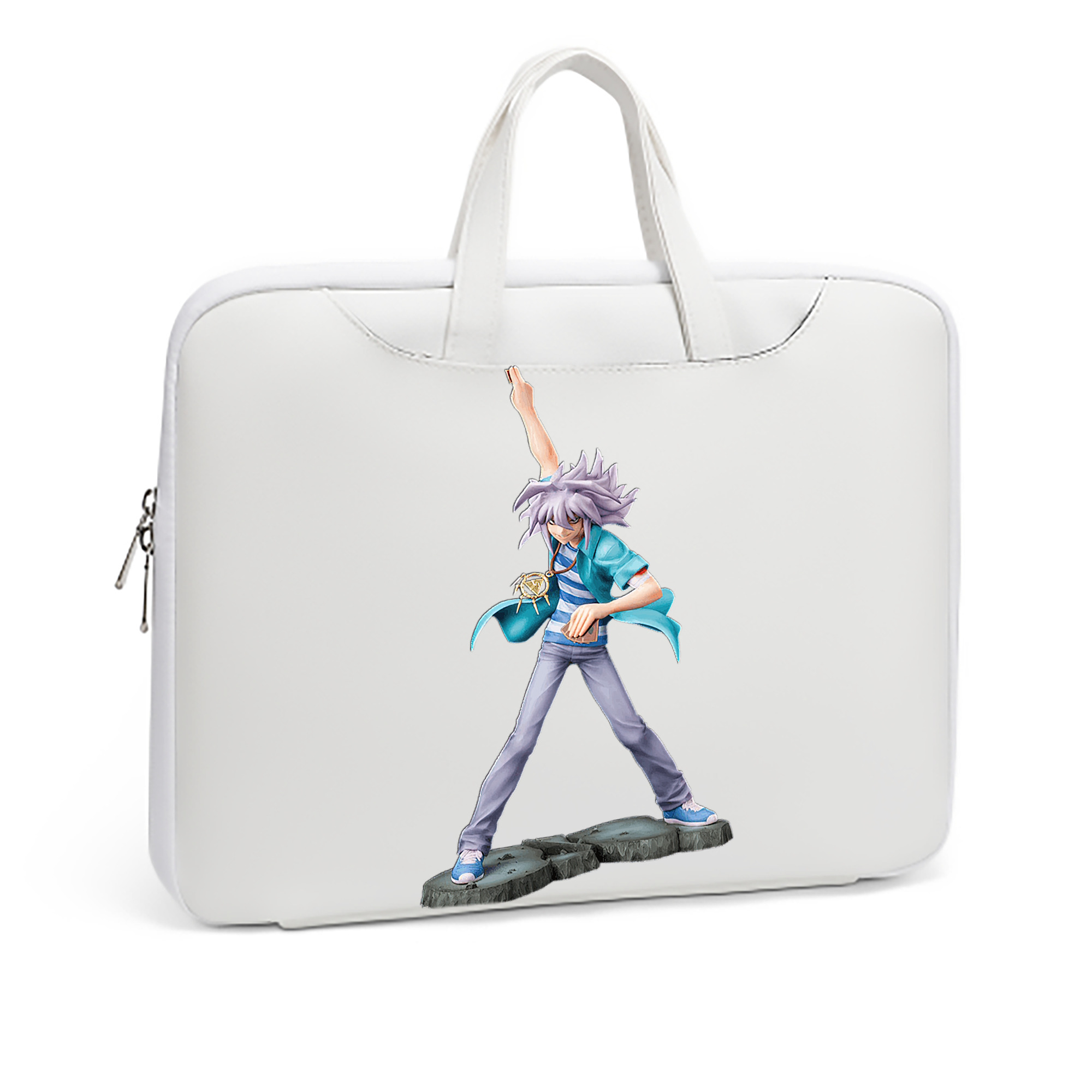 （画像用） 遊☆戯☆王 Yu-Gi-Oh! レザーラップトップバッグ　ノートパソコンケース
