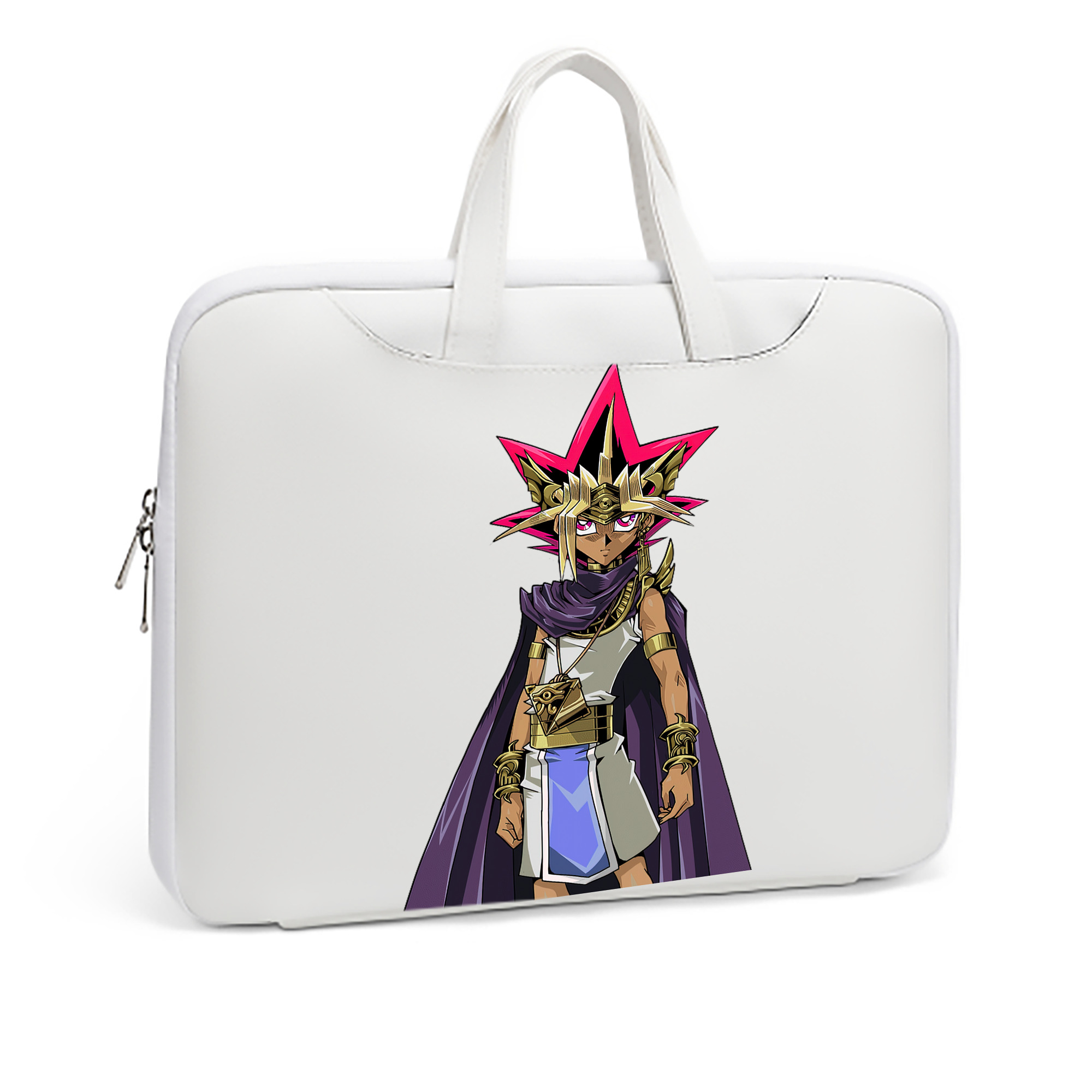 （画像用） 遊☆戯☆王 Yu-Gi-Oh! レザーラップトップバッグ　ノートパソコンケース