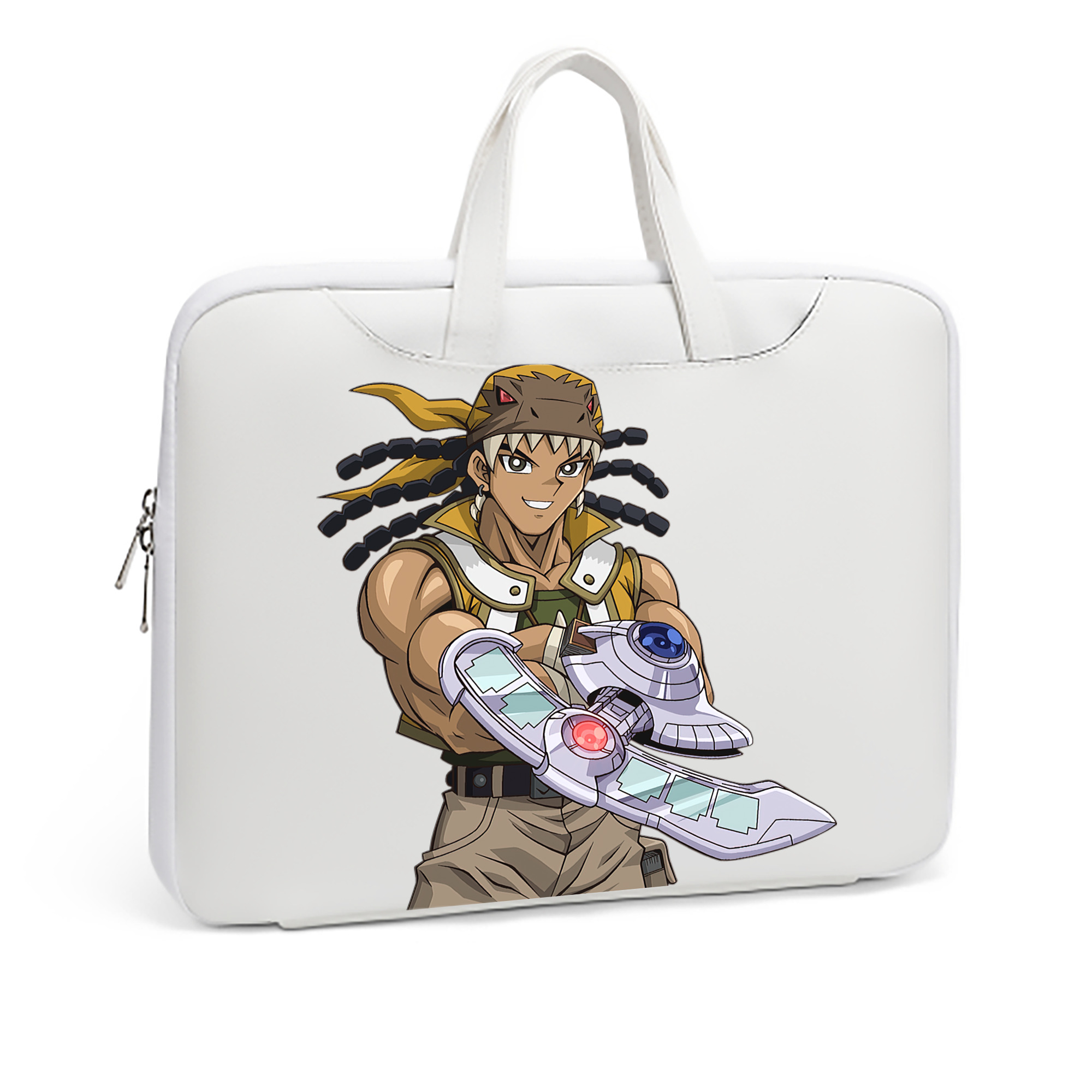 （画像用） 遊☆戯☆王 Yu-Gi-Oh! レザーラップトップバッグ　ノートパソコンケース