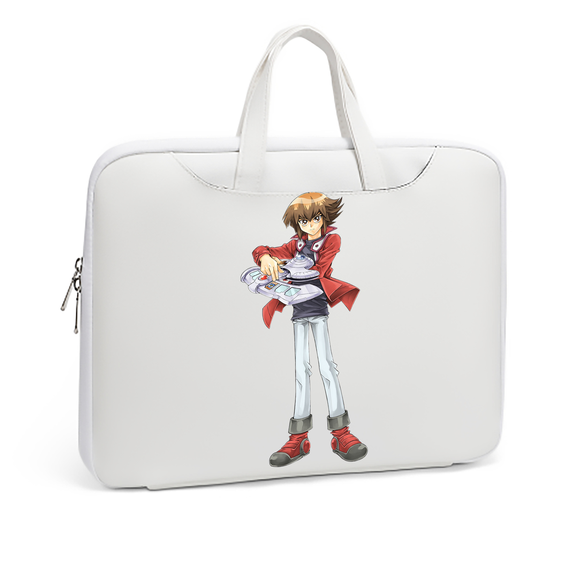 （画像用） 遊☆戯☆王 Yu-Gi-Oh! レザーラップトップバッグ　ノートパソコンケース