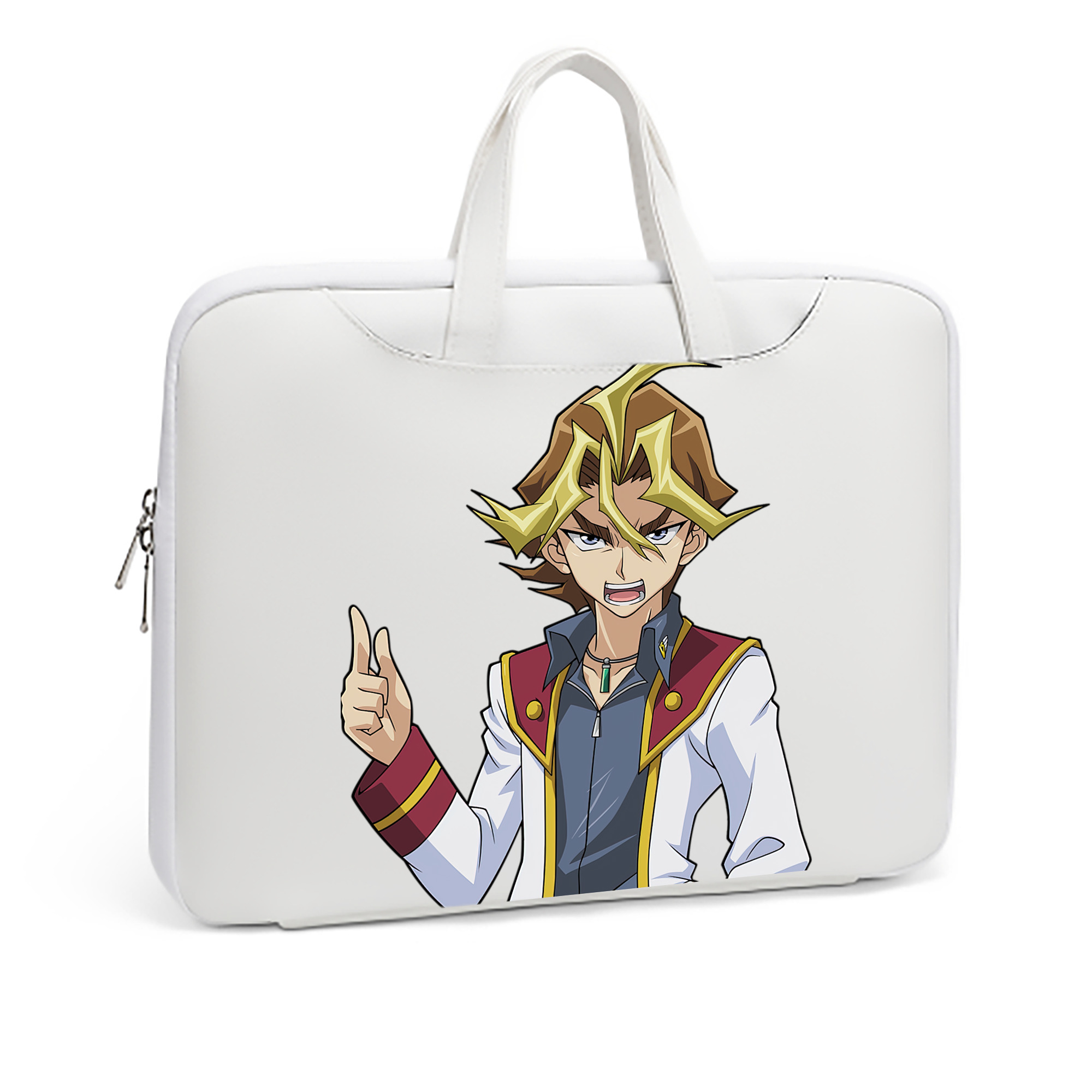 （画像用） 遊☆戯☆王 Yu-Gi-Oh! レザーラップトップバッグ　ノートパソコンケース