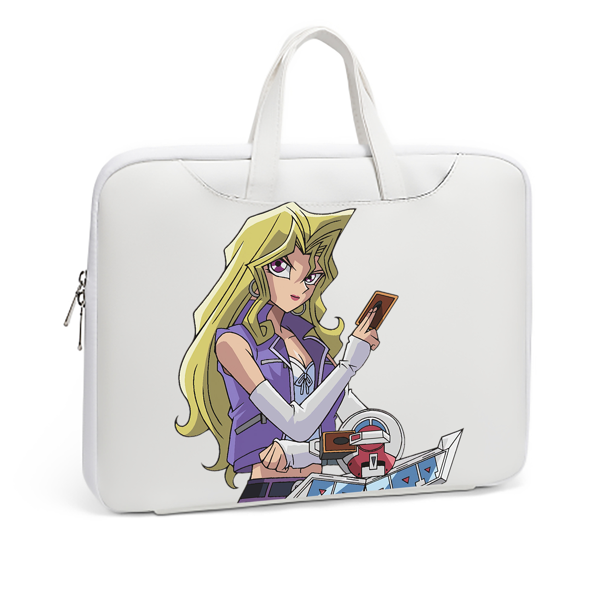 （画像用） 遊☆戯☆王 Yu-Gi-Oh! レザーラップトップバッグ　ノートパソコンケース
