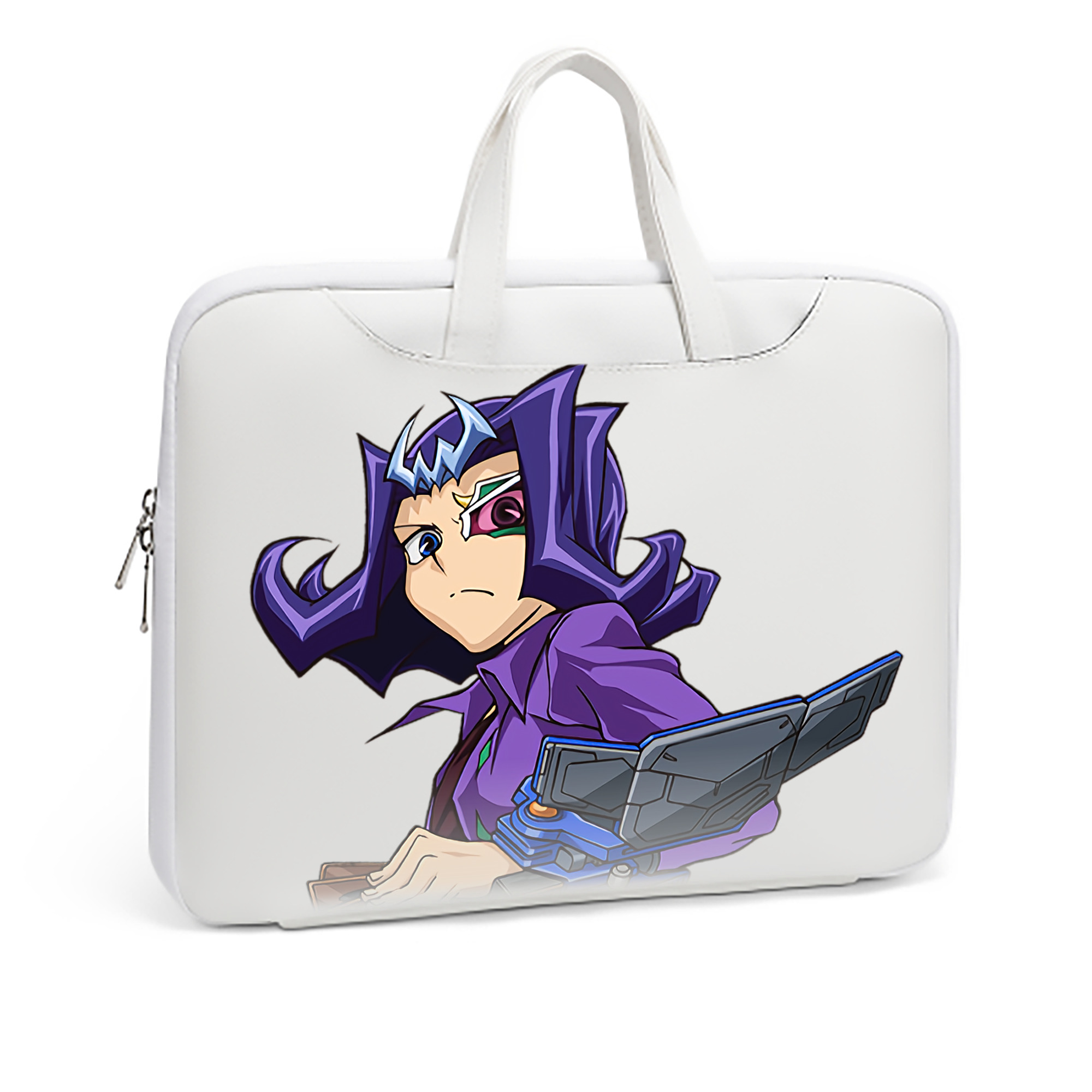 （画像用） 遊☆戯☆王 Yu-Gi-Oh! レザーラップトップバッグ　ノートパソコンケース