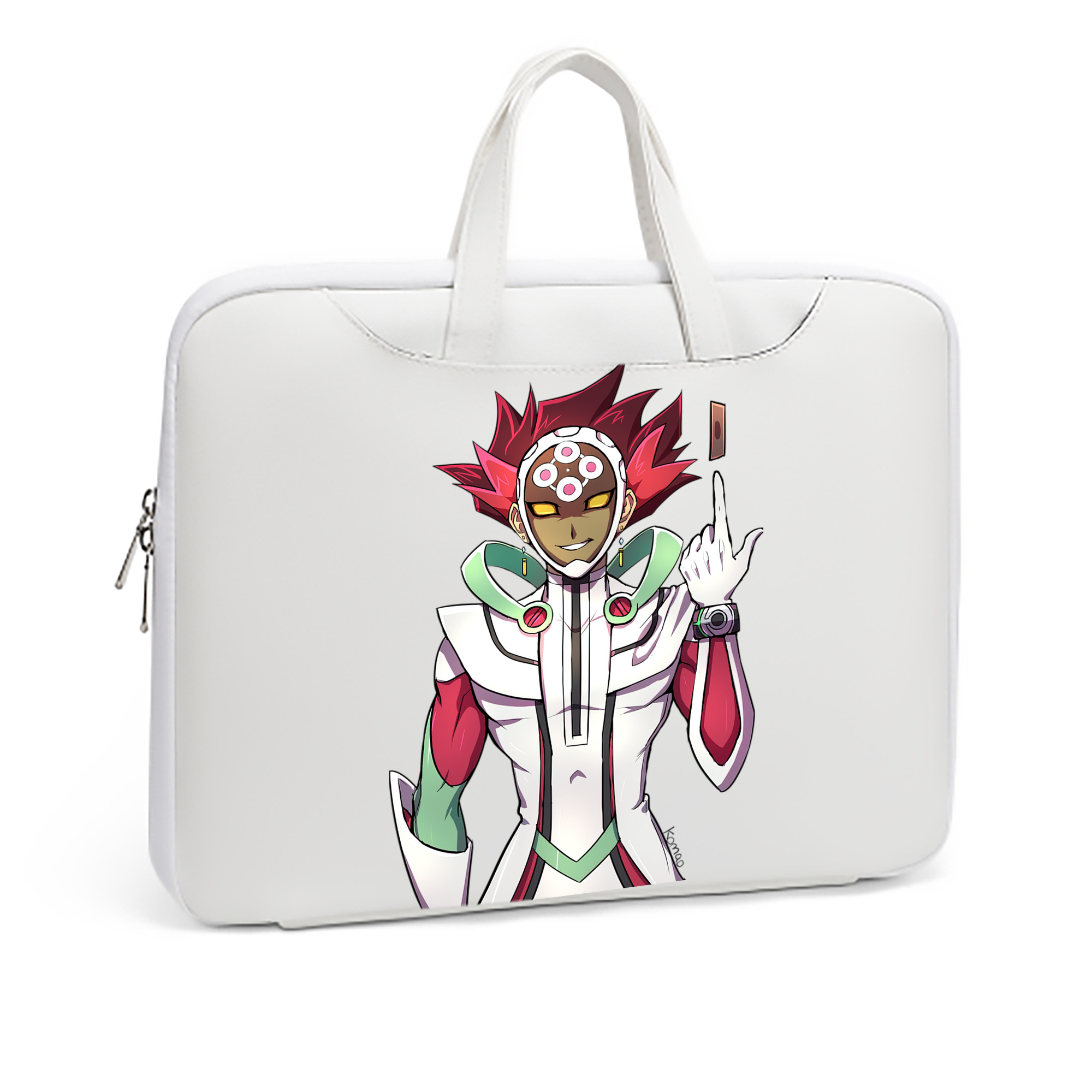 （画像用） 遊☆戯☆王 Yu-Gi-Oh! レザーラップトップバッグ　ノートパソコンケース