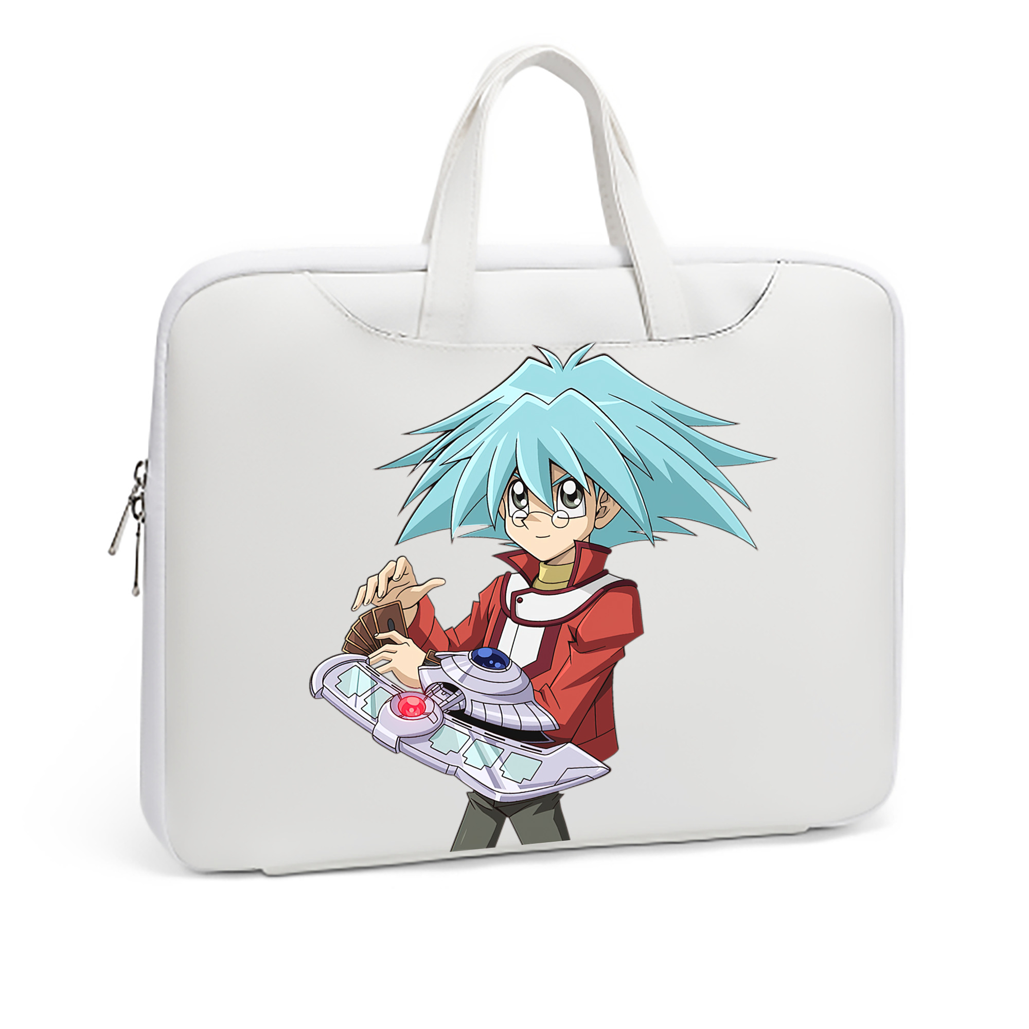 （画像用） 遊☆戯☆王 Yu-Gi-Oh! レザーラップトップバッグ　ノートパソコンケース