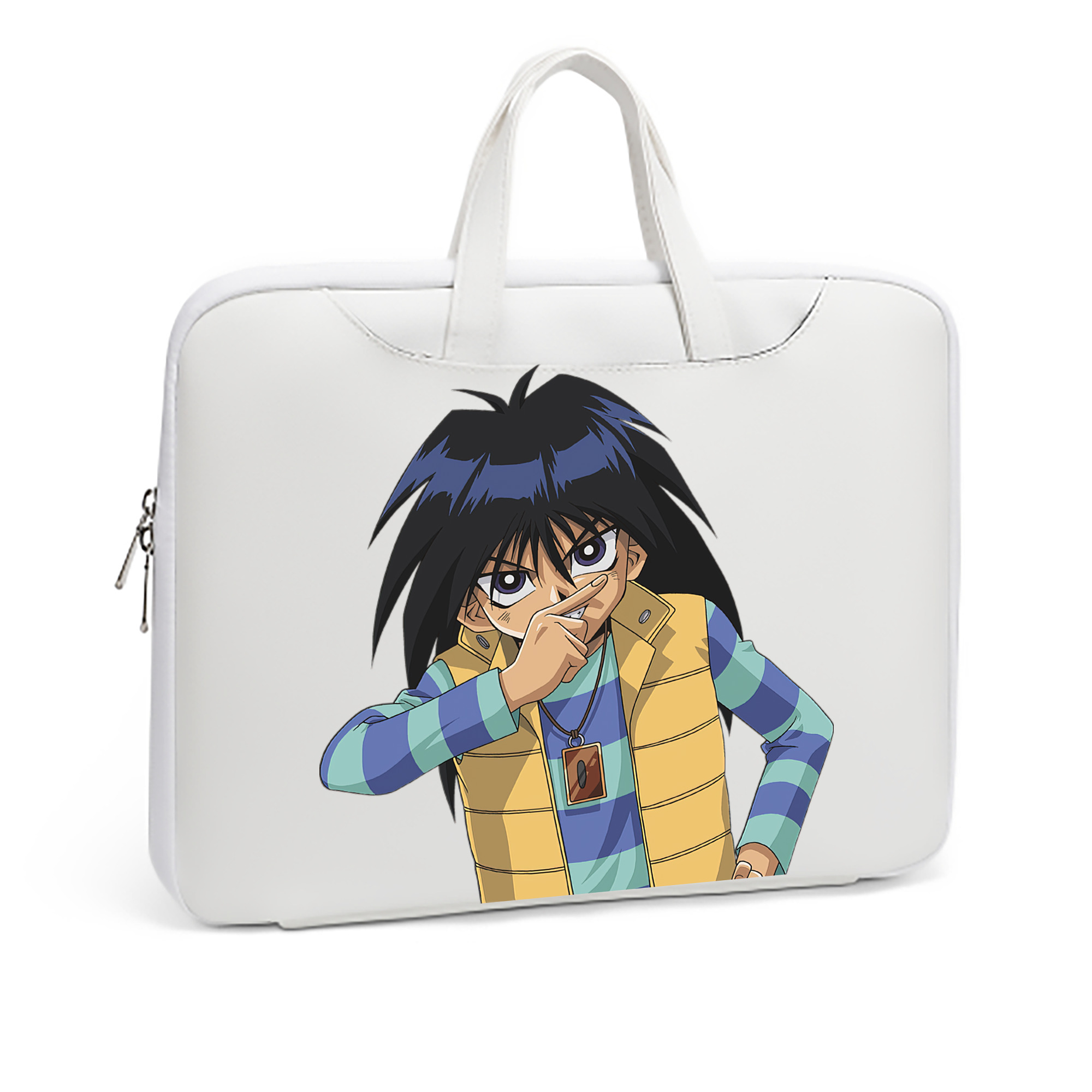 （画像用） 遊☆戯☆王 Yu-Gi-Oh! レザーラップトップバッグ　ノートパソコンケース