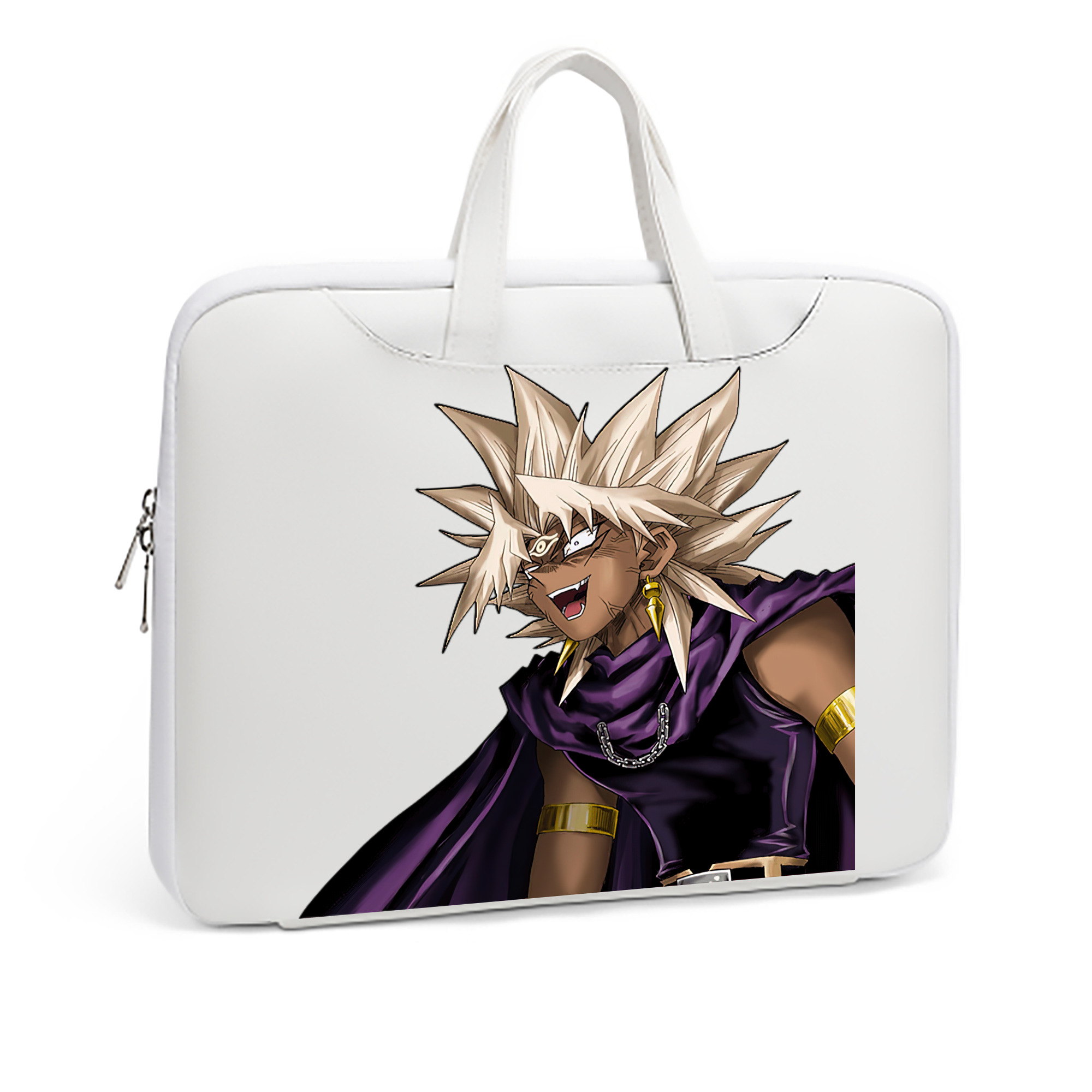 （画像用） 遊☆戯☆王 Yu-Gi-Oh! レザーラップトップバッグ　ノートパソコンケース