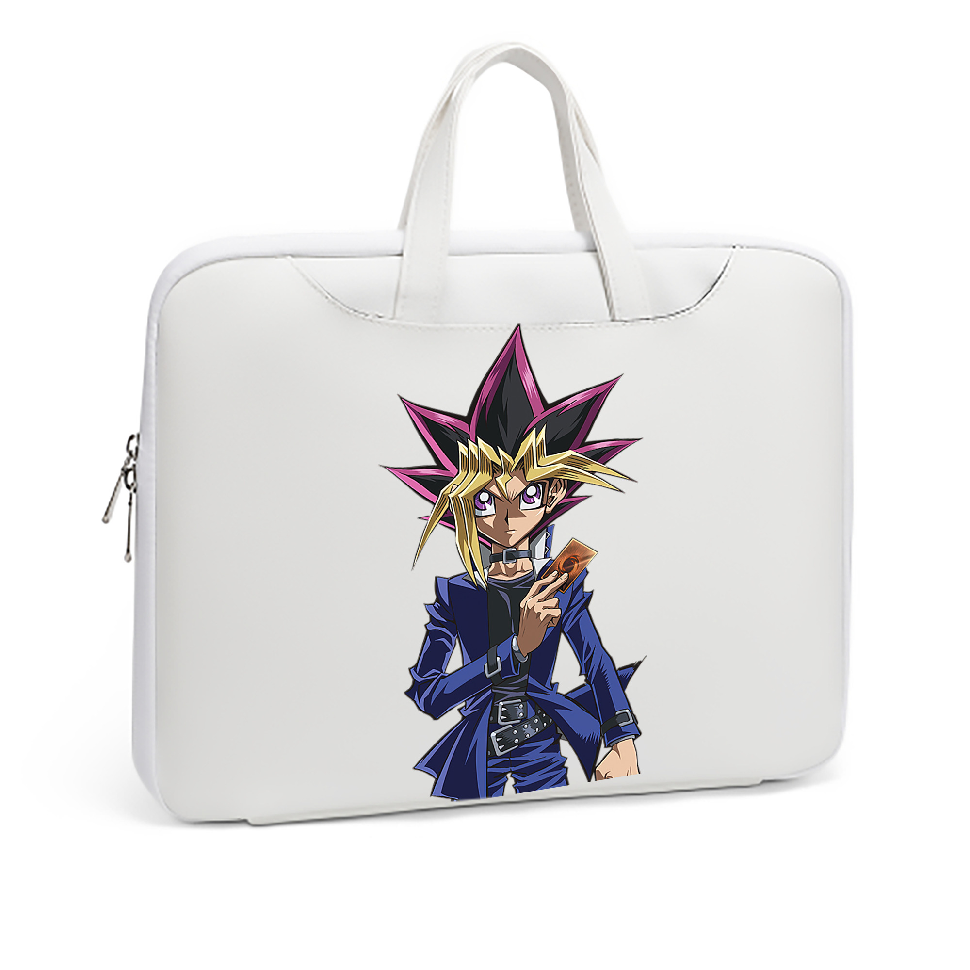 （画像用） 遊☆戯☆王 Yu-Gi-Oh! レザーラップトップバッグ　ノートパソコンケース
