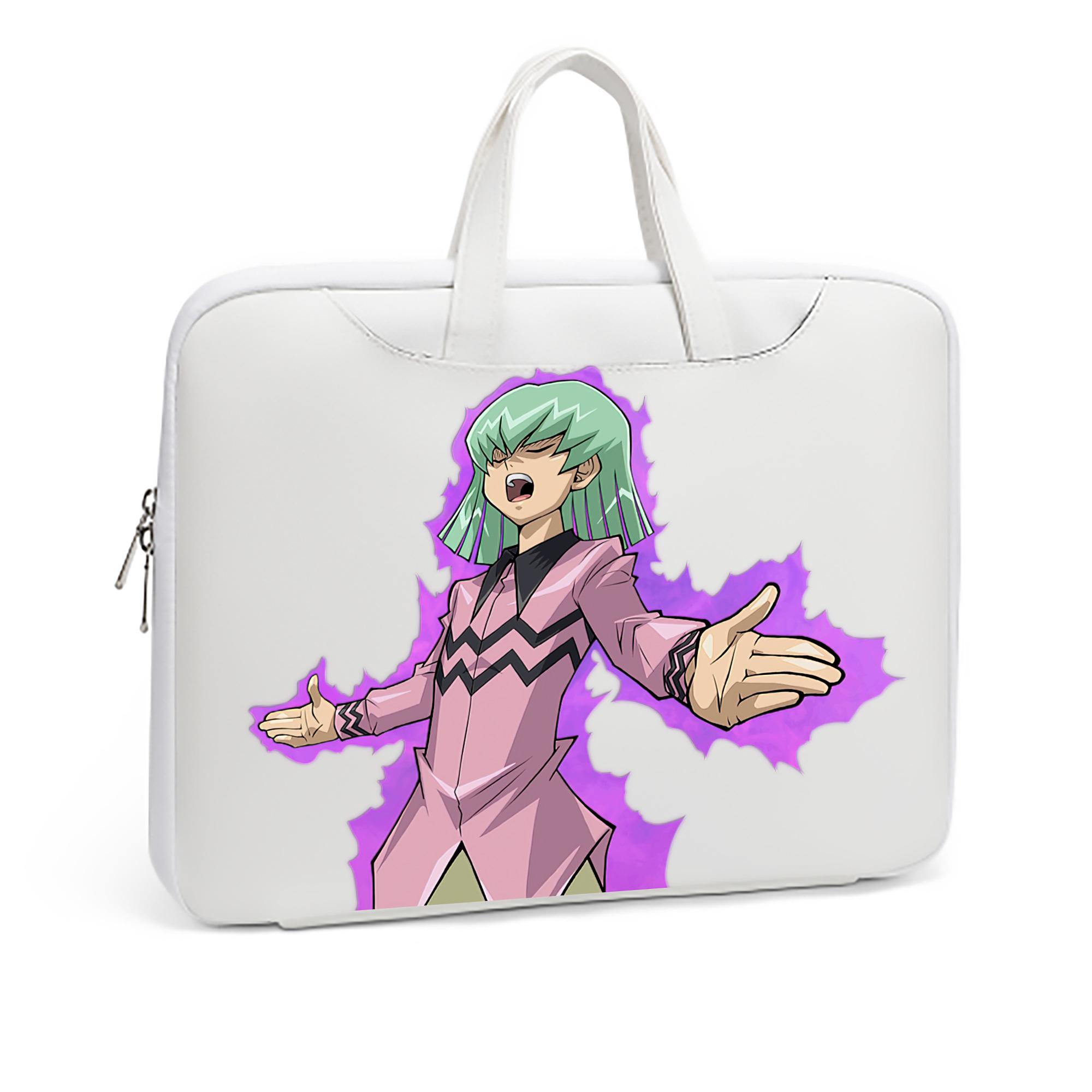 （画像用） 遊☆戯☆王 Yu-Gi-Oh! レザーラップトップバッグ　ノートパソコンケース