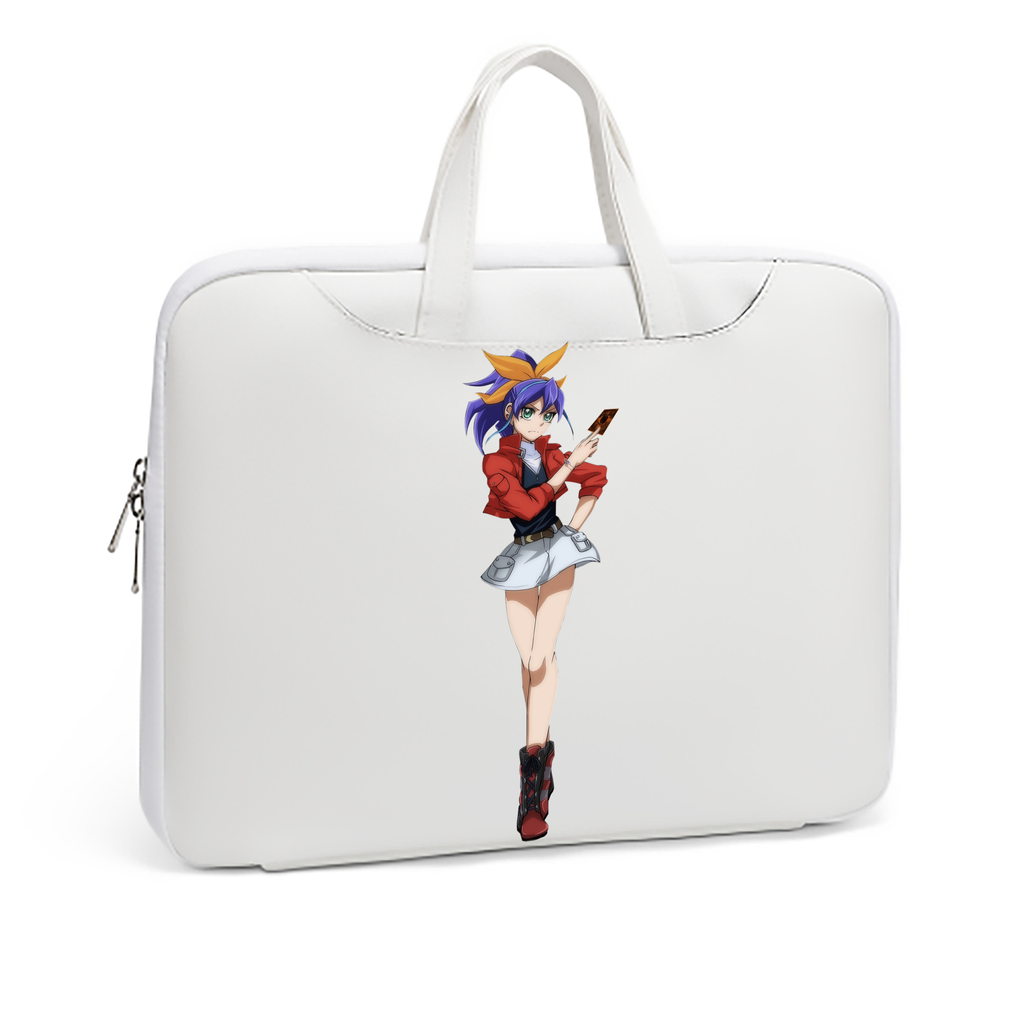 （画像用） 遊☆戯☆王 Yu-Gi-Oh! レザーラップトップバッグ　ノートパソコンケース