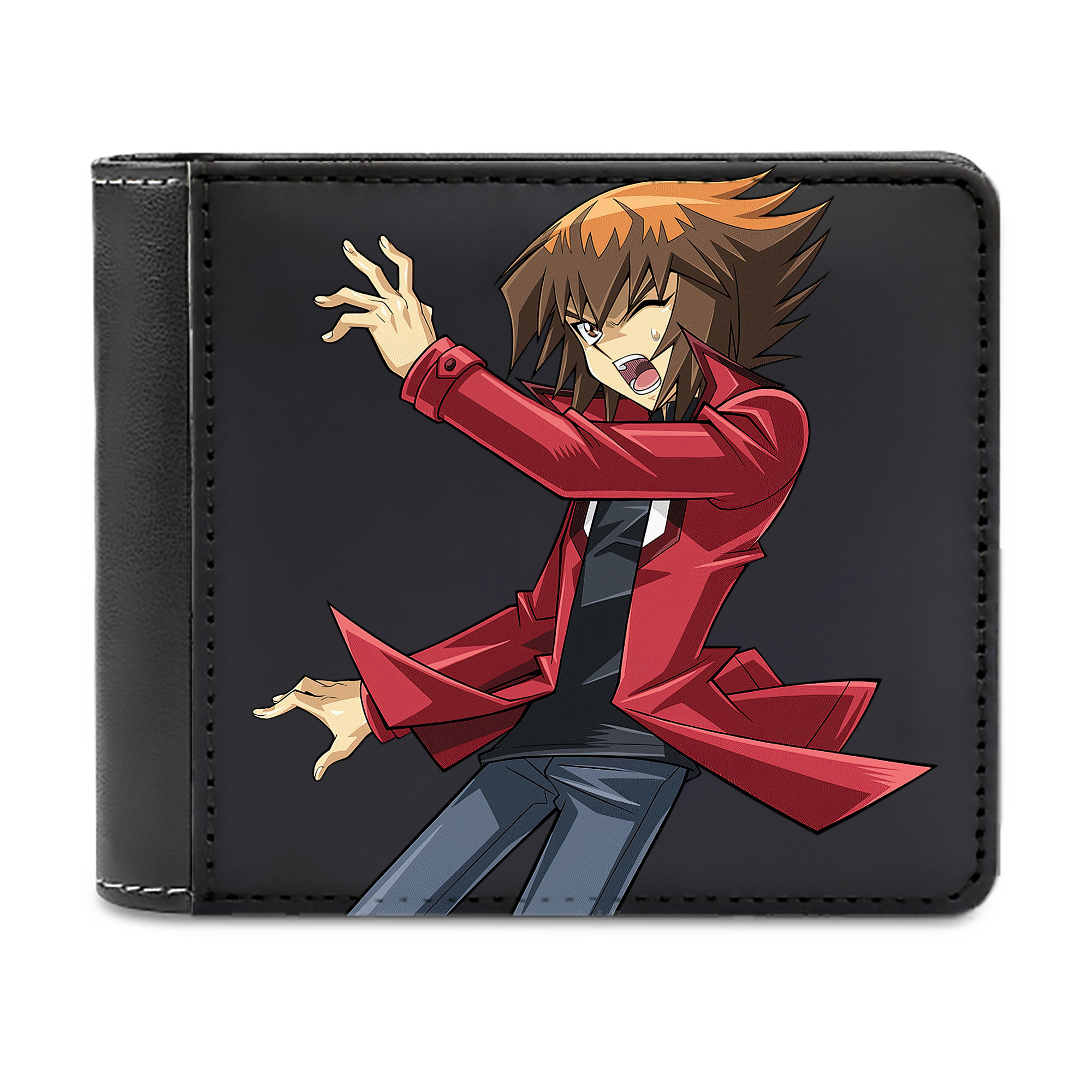 （画像用） 遊☆戯☆王 Yu-Gi-Oh! 二つ折り革財布