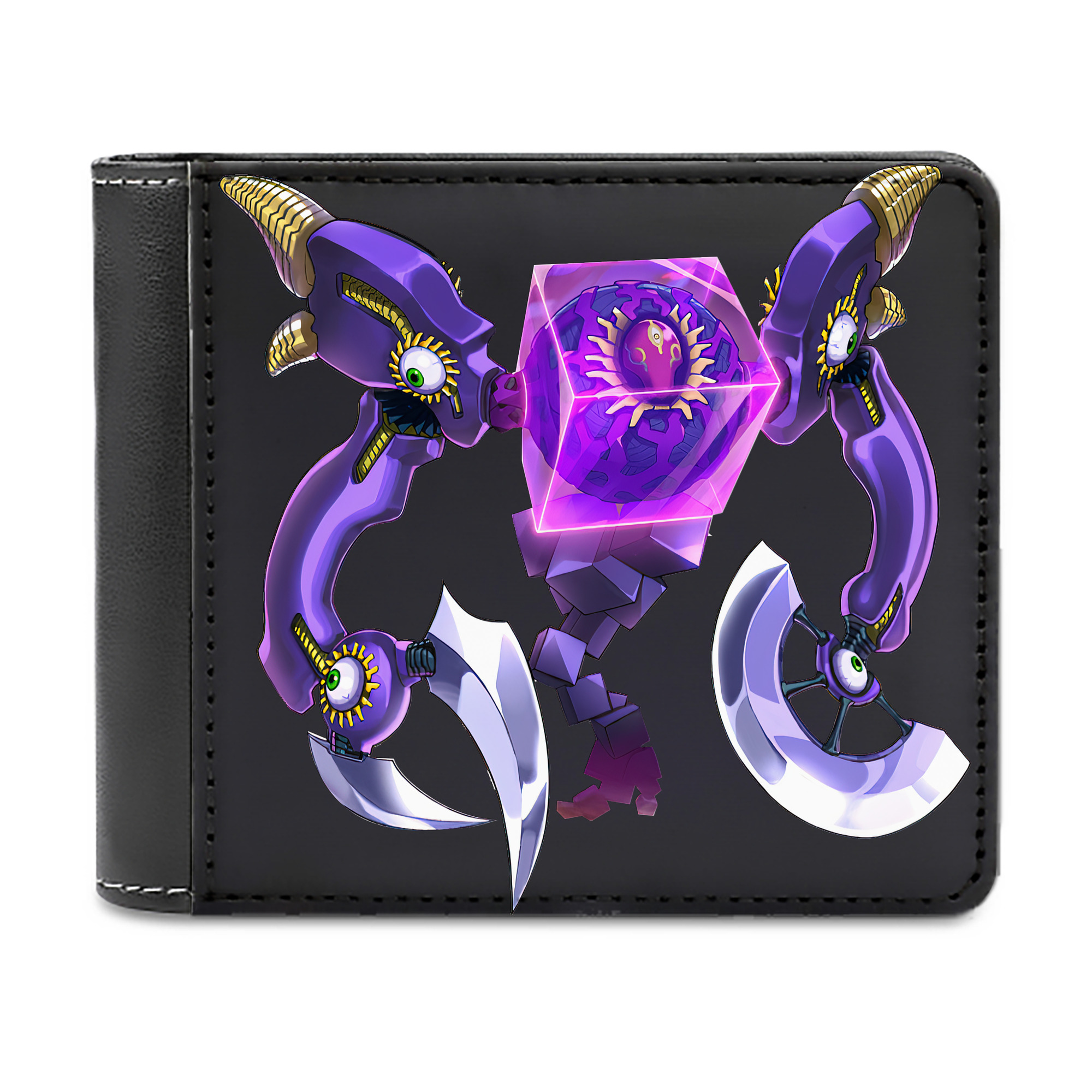 （画像用） 遊☆戯☆王 Yu-Gi-Oh! 二つ折り革財布