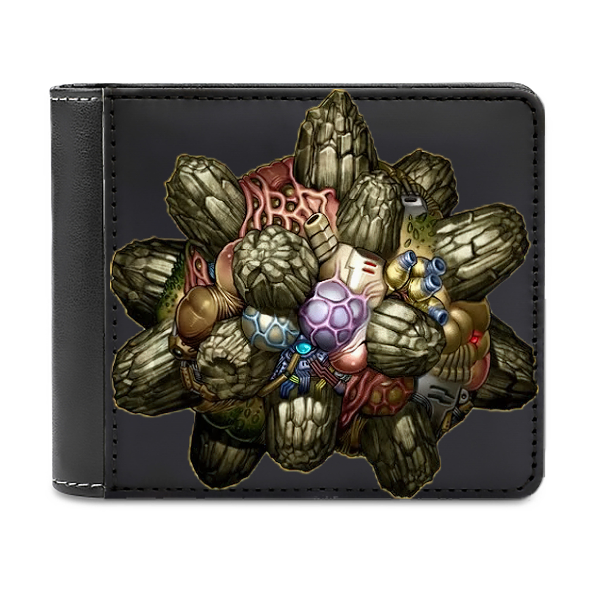 （画像用） 遊☆戯☆王 Yu-Gi-Oh! 二つ折り革財布