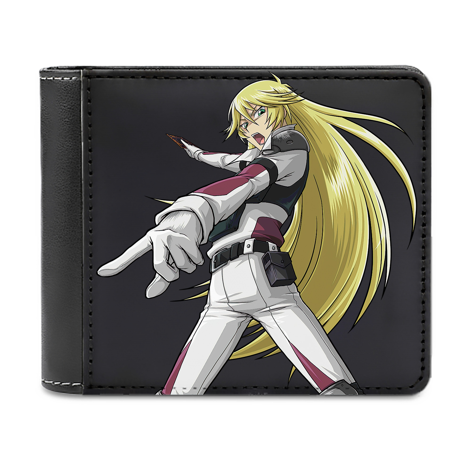 （画像用） 遊☆戯☆王 Yu-Gi-Oh! 二つ折り革財布
