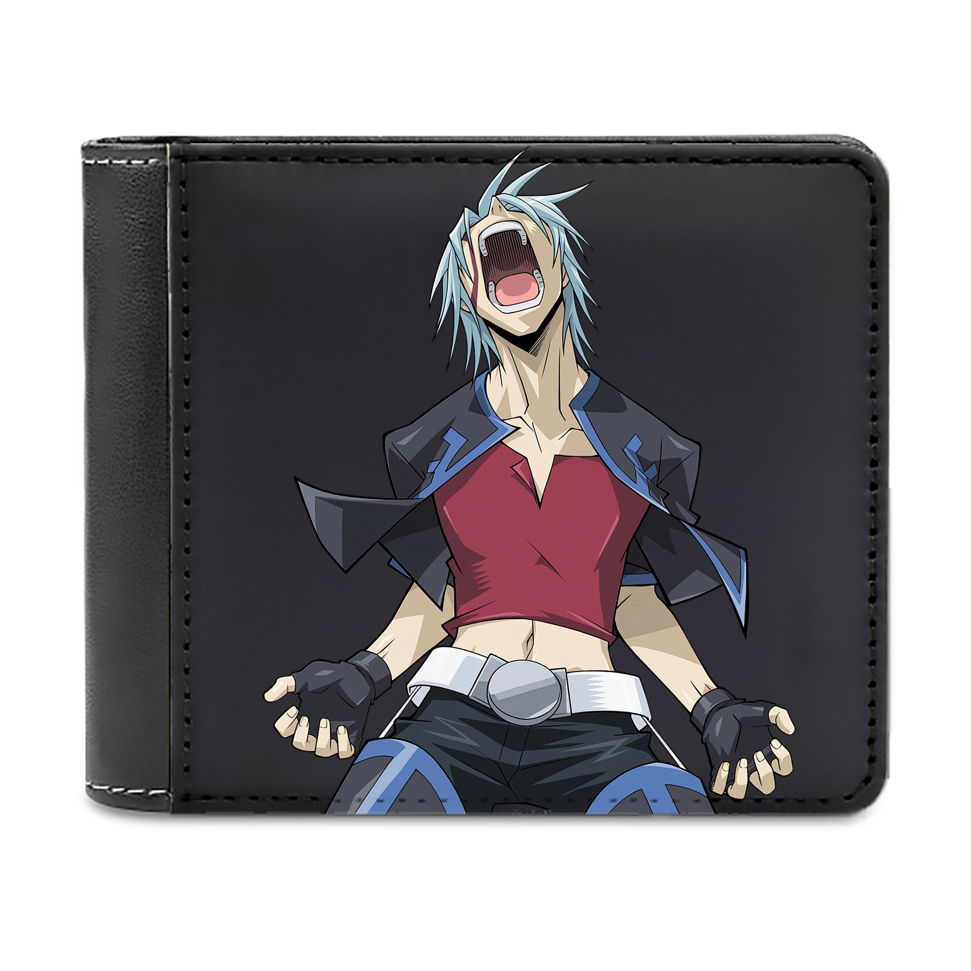 （画像用） 遊☆戯☆王 Yu-Gi-Oh! 二つ折り革財布