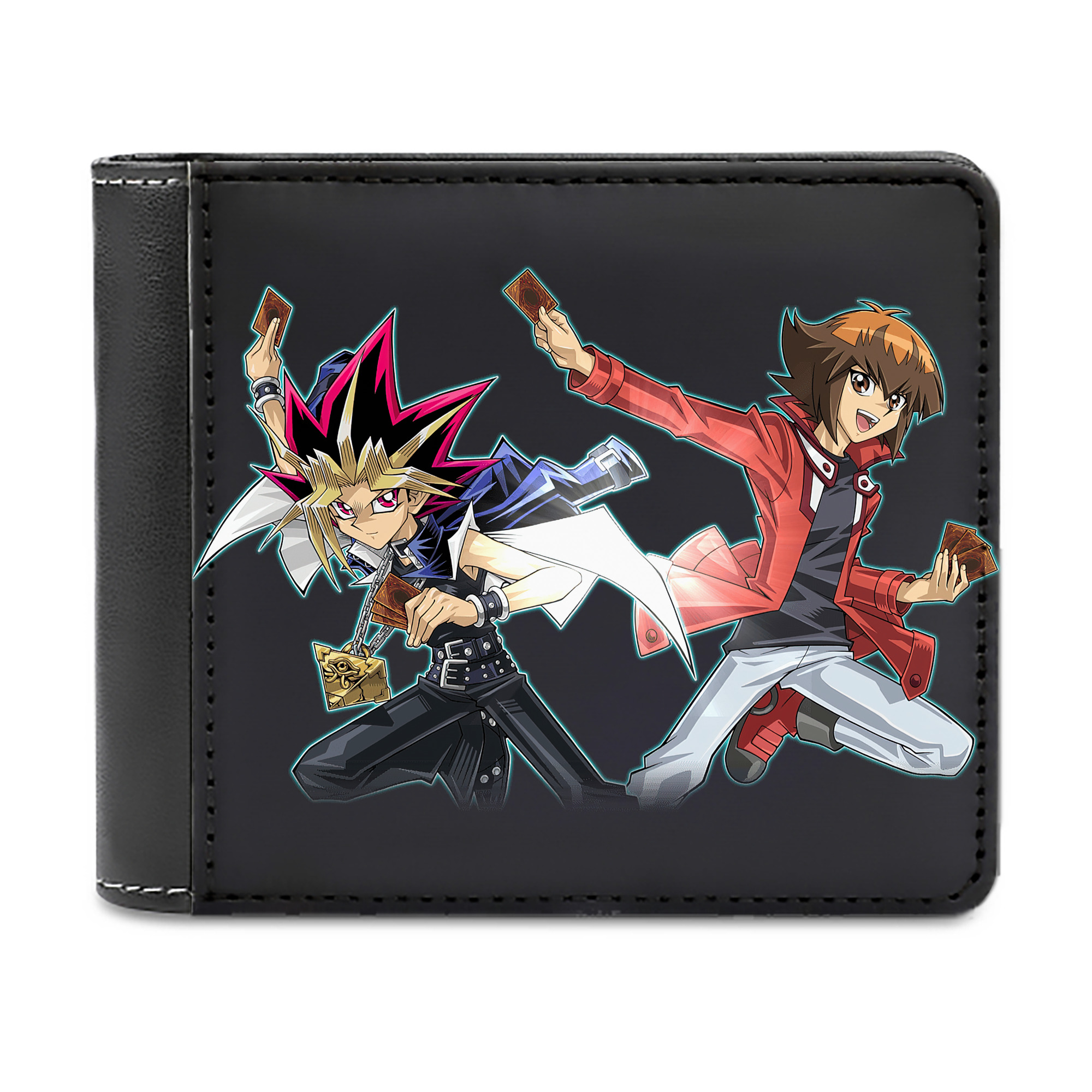 （画像用） 遊☆戯☆王 Yu-Gi-Oh! 二つ折り革財布