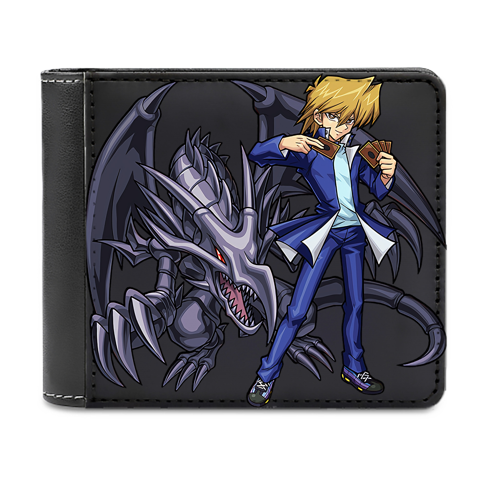 （画像用） 遊☆戯☆王 Yu-Gi-Oh! 二つ折り革財布
