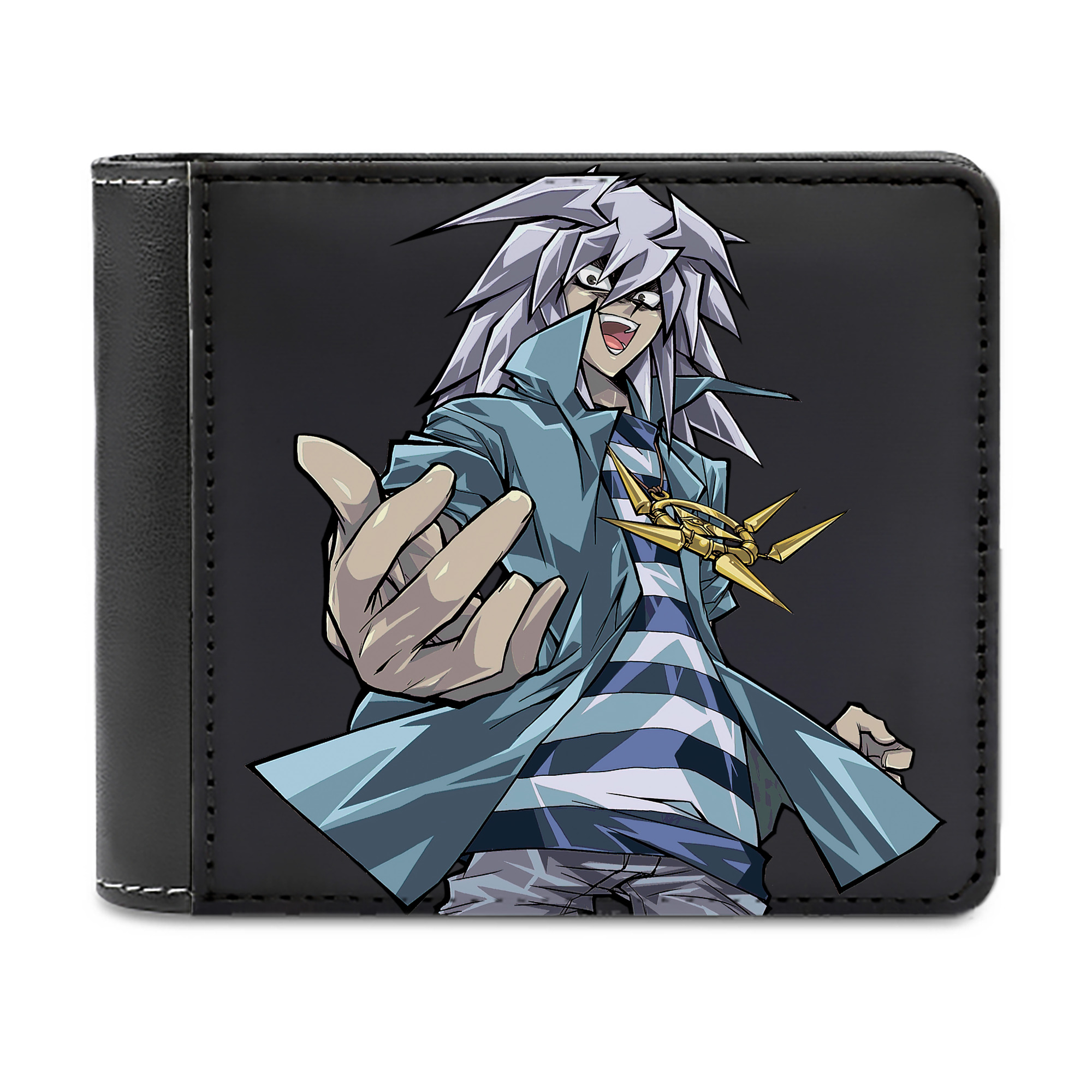 （画像用） 遊☆戯☆王 Yu-Gi-Oh! 二つ折り革財布