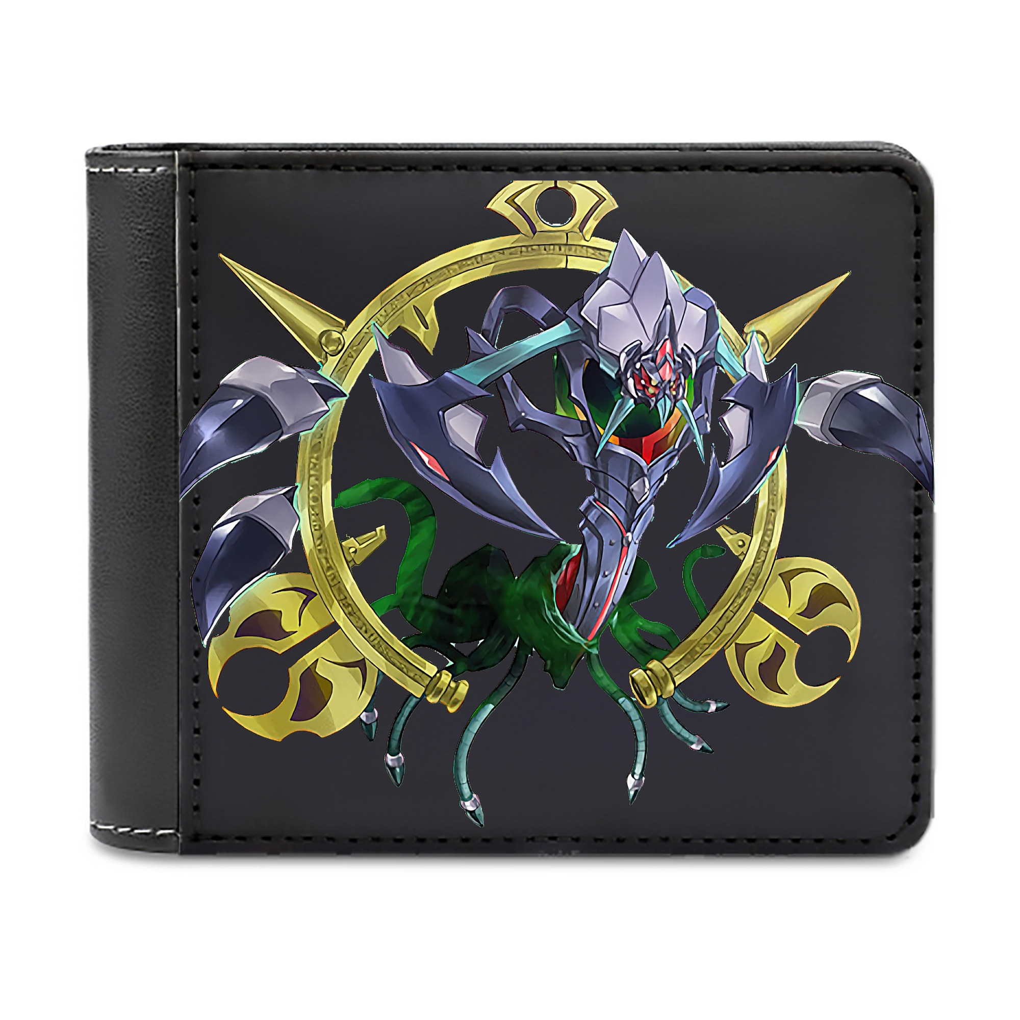 （画像用） 遊☆戯☆王 Yu-Gi-Oh! 二つ折り革財布